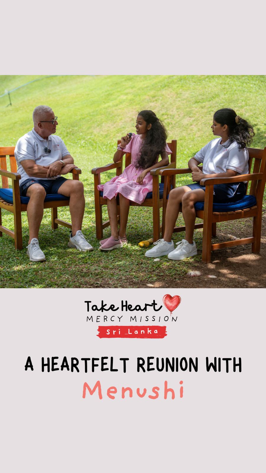 A Story That Stays With You💙
The Chairman of the Take Heart Trust, Paul Scally, caught up with Menushi to hear how life has been since her life-saving heart surgery back in 2012.
From a brave little girl to a thriving young woman, Menushi’s journey is a powerful reminder of the lasting impact every mission can have.
A huge thank you to Randi Gamage for her wonderful support and for helping translate Menushi’s story so beautifully.
If her story touched you, please consider supporting our work.
👉 Donate now via the link in our bio to help us save more little hearts.
#takeheartmercymission #savinglittlehearts #srilanka #heartsurgery #lifesavingcare medicalmission hopeforchildren makingadifference