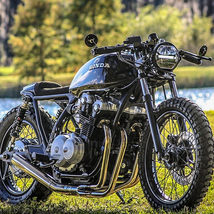 Honda CB750 - Garage Built
.
Tires: Heidenau K60 Scout @heidenautires
.
Headlight: @kosonorthamerica
.
Hawk Tail & Seat: @hookieco
.
Lots'O'Parts: Dime City Cycles @dimecitycycles
.
Gaskets/Seals/Carb Kits: @randakks
.
Exhaust: Delkevic Usa
.
Electronics: @motogadget
.
Battery: @antigravitybatteries
.
Powder Coating: @profabpowdercoating
.
#garagebuilt #cb750 #1981cb750 #cb750k #cb750caferacer #hondacb #hondacb750 #croig #caferacerculture #caferacer #cbcaferacer #honda #hondacb #1981cb750k #cbcafe #hondacb #1981cb750k #cbcafe