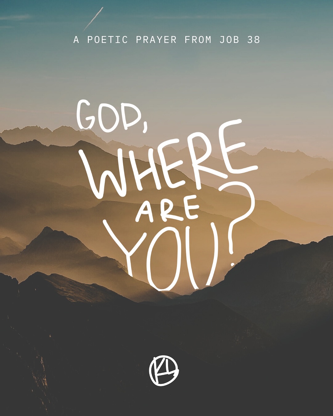 When God answers a question with a question…
Job 13:24 • Job 23:3 • Psalm 10:1 • Psalm 13:1 • Habakkuk 1:2–3 • Psalm 34:18 • Romans 8:28 • Isaiah 57:15
“My ears had heard of You
but now my eyes have seen You.”
Job 42:5
Words & Art by @kategoescreating
Music by @sarahsparksmusic