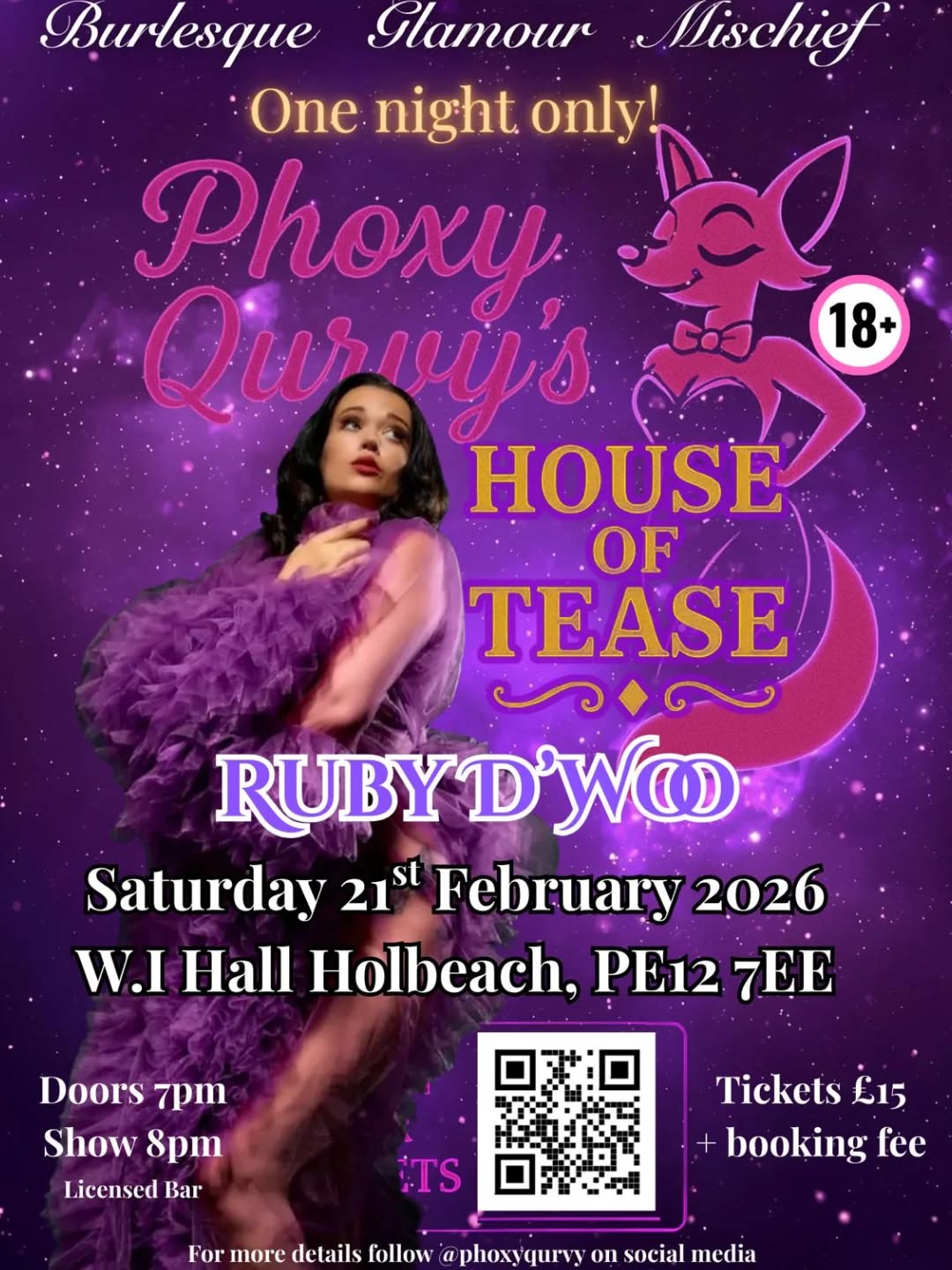 The closest I've been to home in a while ✨
I might just have something new for you too 👀
Ticket link in bio 💋
#BurlesqueShow #BurlesquePerformer #ShowTime #Cabaret #Holbeach