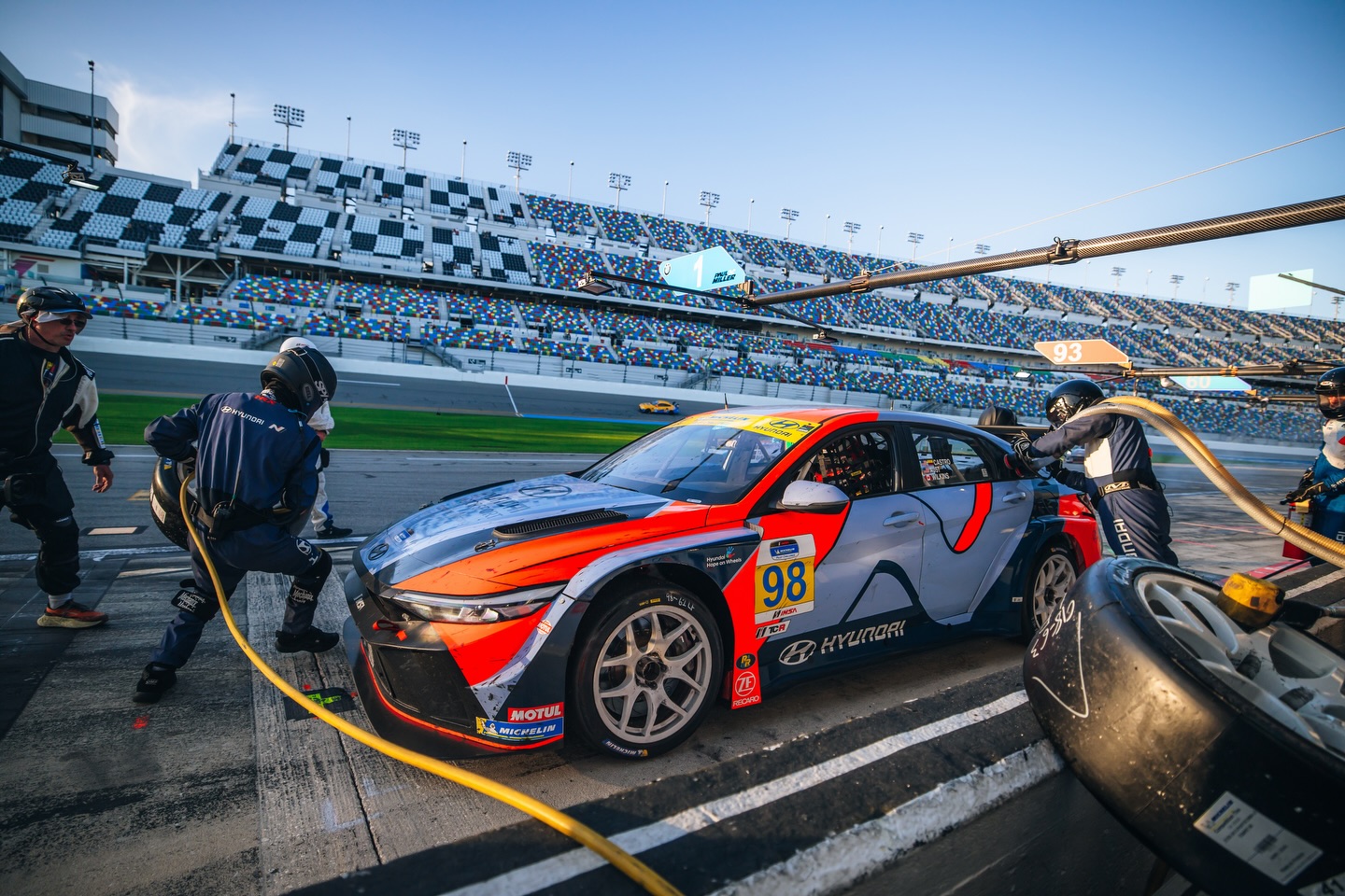 P4. Fantastic start to the season for the team! Congratulations to my teammates on their win and podium finishes.
Andre and Maddie put in really solid drives and our crew through great strategy and pit stops helped us move up the order.
Focused on Sebring and carrying the momentum forward.
It was great to catch up with our friends from the N Club’s. Every year we see more and more N-Thusiasts and it’s just awesome! We thrive off the support and look forward to seeing you all again at Sebring in March!
#HyundaiPerformance