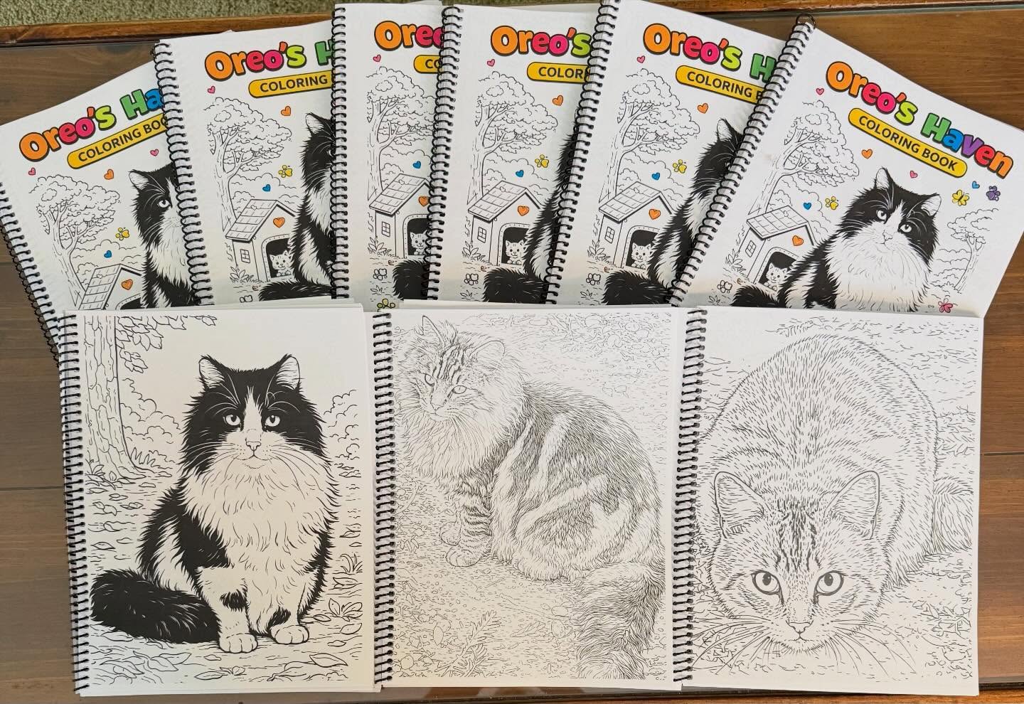 🐾 We’re so excited to share something truly special… 🐾
Our Oreo’s Haven Coloring Book is officially here!
💙 Every illustration is inspired by our very own cats — from our colony kitties to a few of our adoptable sweethearts. These are real cats, real stories, and real lives you help support.
Each page was created with love and purpose. Proceeds go directly toward rescue, medical care, and second chances.
🎨 Suggested donation: $10
📍 Available at events & online
Color for a cause. One paw at a time 🐾
#OreosHaven #ColonyCats #RescueCats #ColorForACause