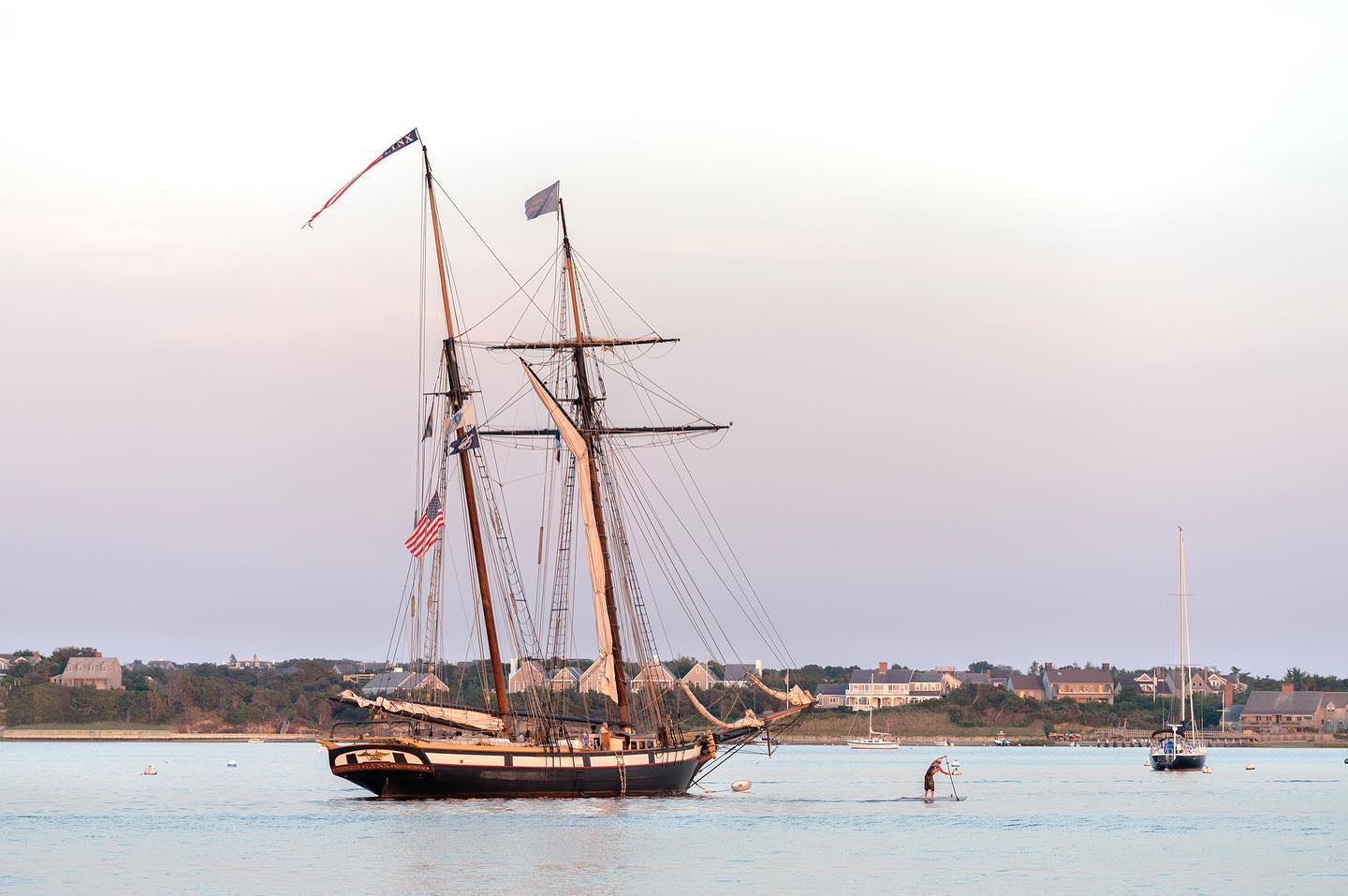 Got a new paddle board for my birthday. Who else is ready for summer?!
Tall Ship Lynx Paddle Boarder
• SAND Collection •
seaworthynantucket.com 🌊