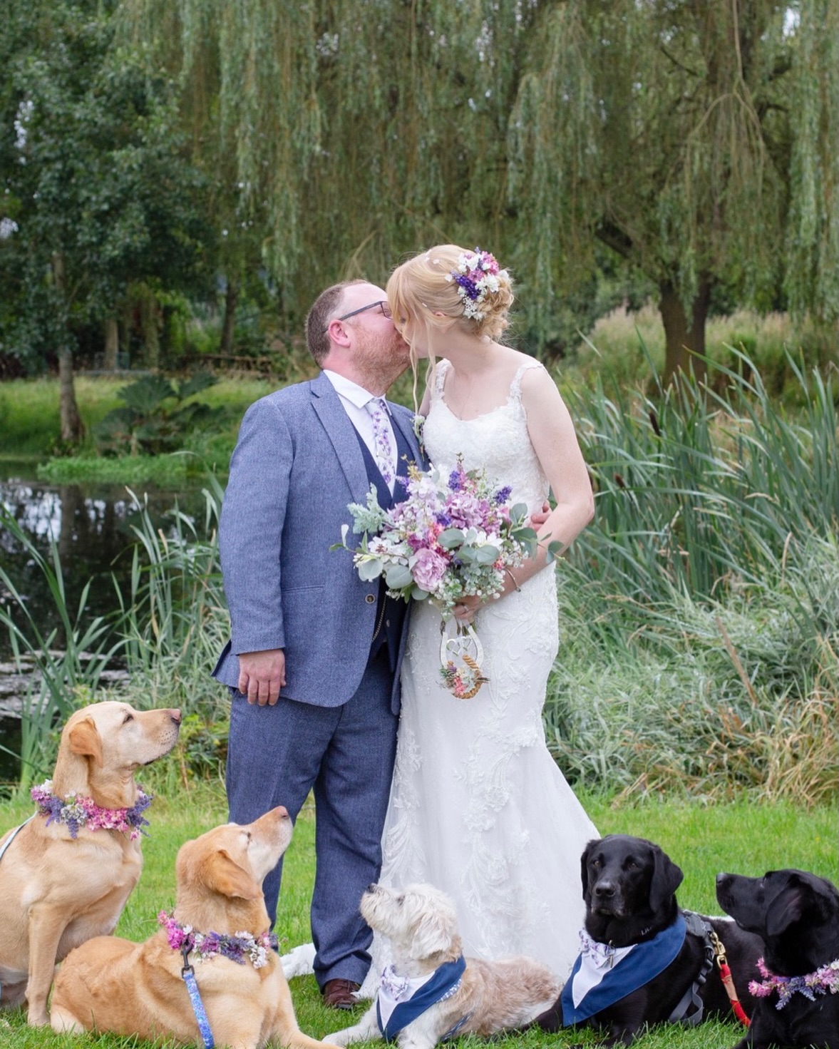 Jen & Phil and their incredible doggies!