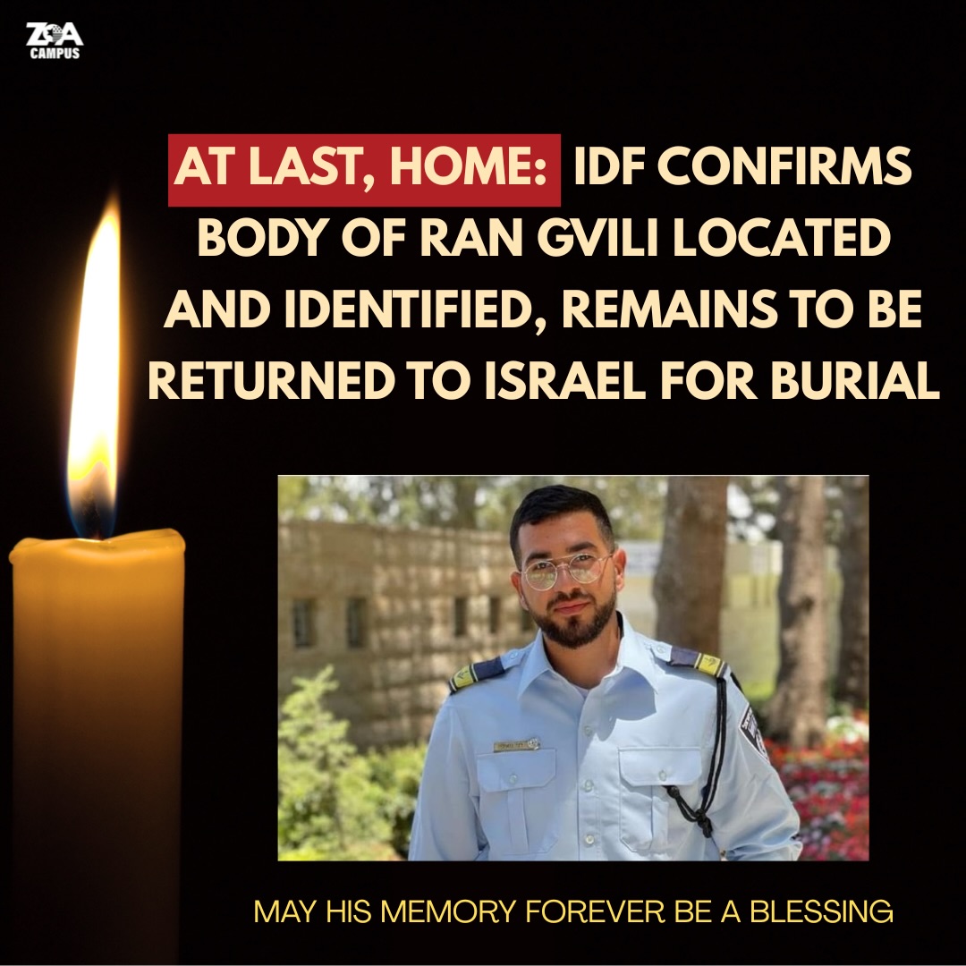 The last hostage is finally coming home. 🙏🏻 The IDF has announced the body of Ran Gvili has been located and identified, his remains will be returned to Israel for burial. May his memory forever be a blessing.