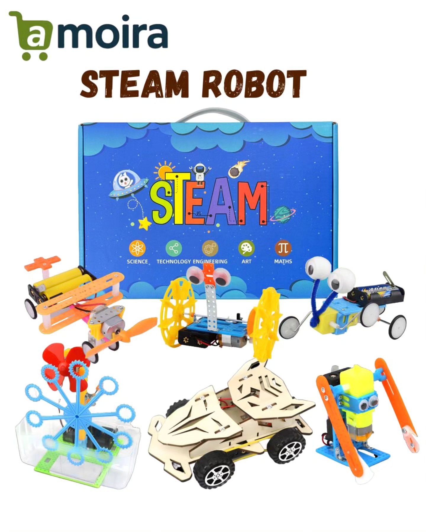 Build. Learn. Play. All in ONE!
Introducing the 6-in-1 STEAM Robot Kit – the ultimate gift for curious young minds! 🌟
For just AED 99, your child can build 6 amazing robots while exploring Science, Technology, Engineering, Arts & Math through fun, hands-on play.
✅ Easy to assemble
✅ Boosts creativity & problem-solving
✅ Perfect gift for kids 🎁
✨ Let your child turn imagination into innovation!
📦 Order now & spark creativity today!
#STEAM #STEAMToys #EducationalToys #KidsLearning #RobotKit #LearningThroughPlay #STEMLearning #KidsInnovation #CreativeKids #GiftIdeasUAE #DubaiMoms #UAEKids #DubaiToys #FunLearning #KidsAct
