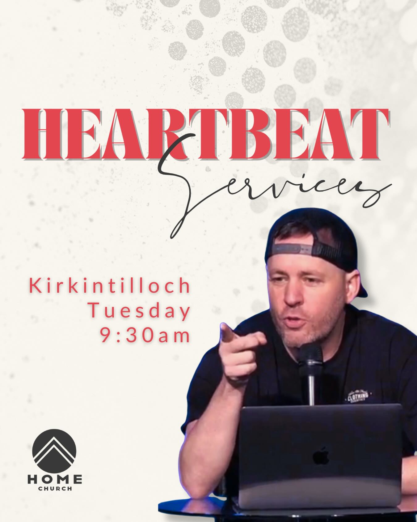 Join us tomorrow in person or online for our Tuesday Heartbeat service♥️
📍Kirkintilloch | 9.30am