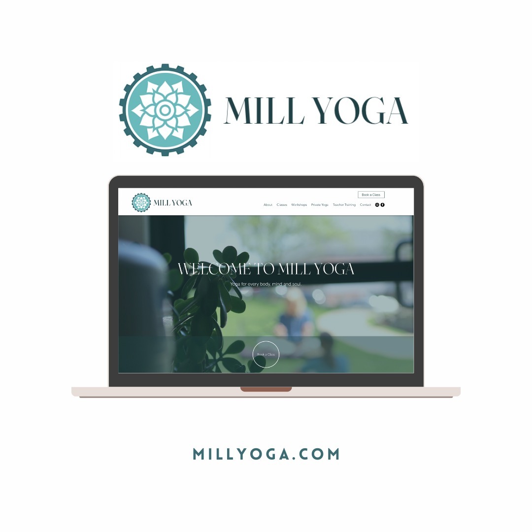 Check out my latest website launch....MillYoga.com!