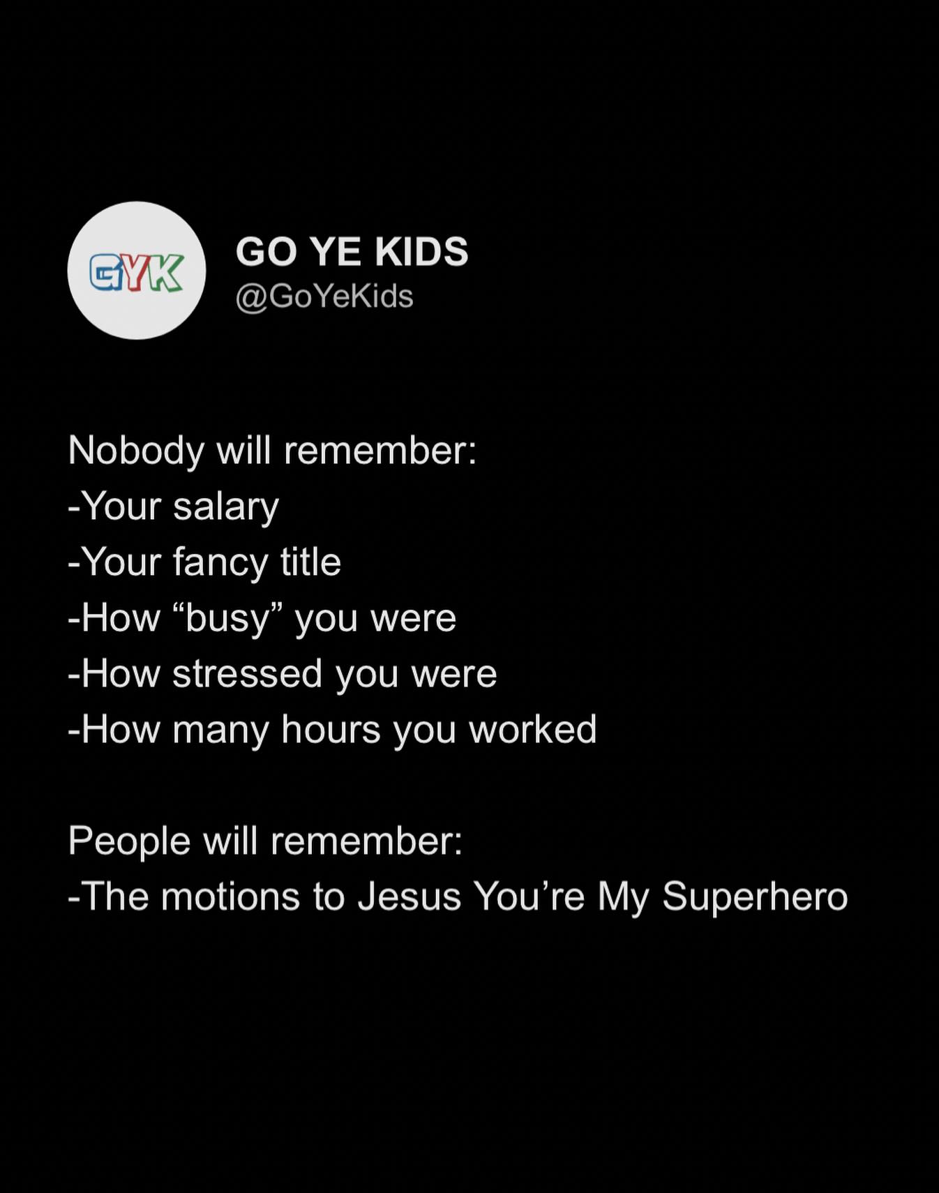 What’s that one song that you will ALWAYS remember the motions to?