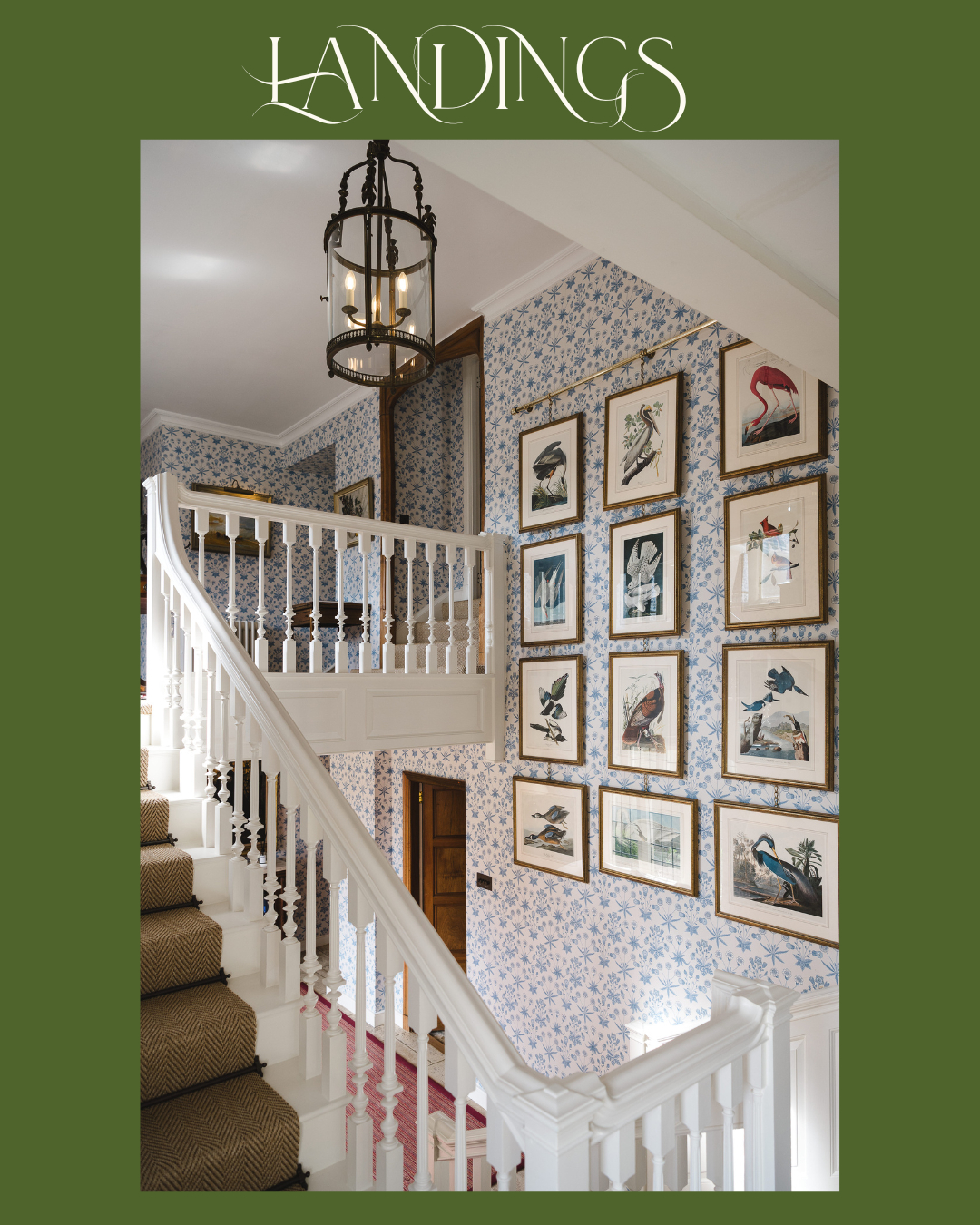 Tucked just off the snug, the stairs & landings lead you away from the hustle of the house towards a quiet wing of bedrooms, each one a private retreat.