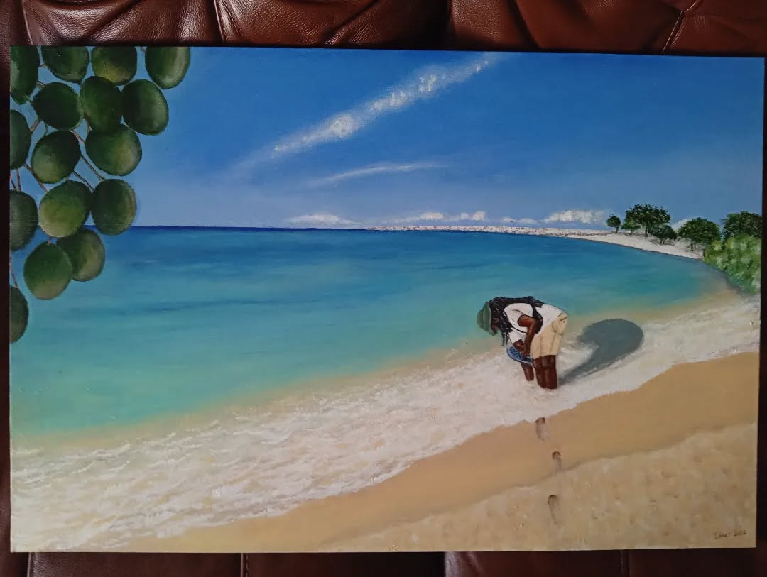 One of my paintings i completed earlier this year.....its of One Man Beach, in Monetgo Bay , Jamaica....hope you like it.....💫
#fineart #beach #beachlife #acrylicpainting #painting #jamaica #jamaica🇯🇲