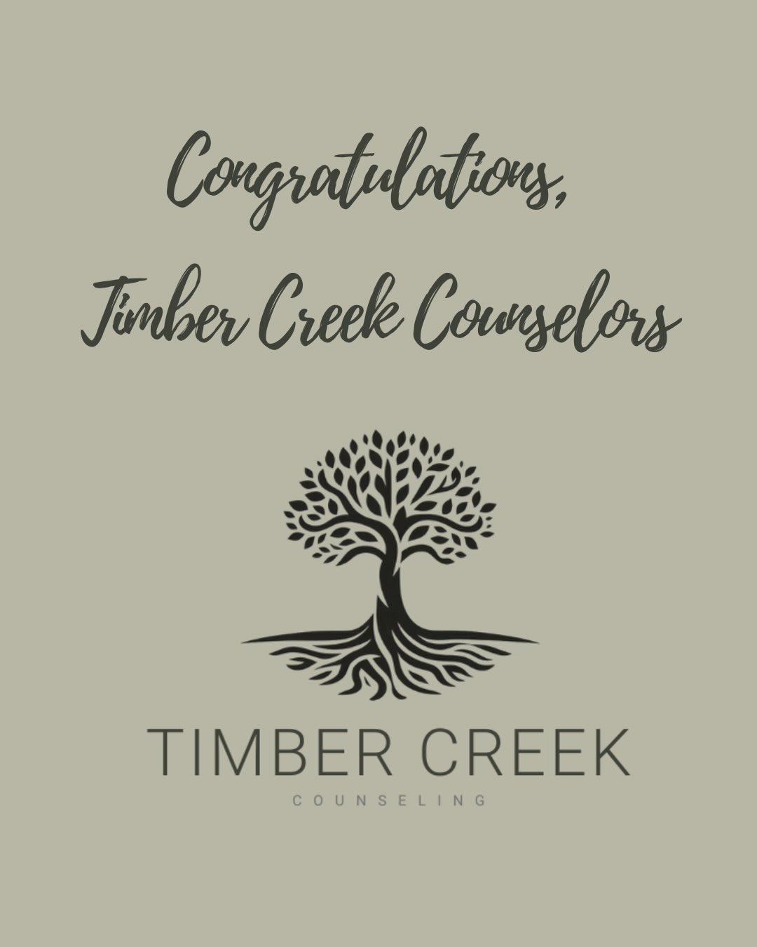 19,243 hours.
Countless conversations.
Real care, real commitment.
Congratulations to our Timber Creek Counselors — we’re so proud of you 🌿🤍