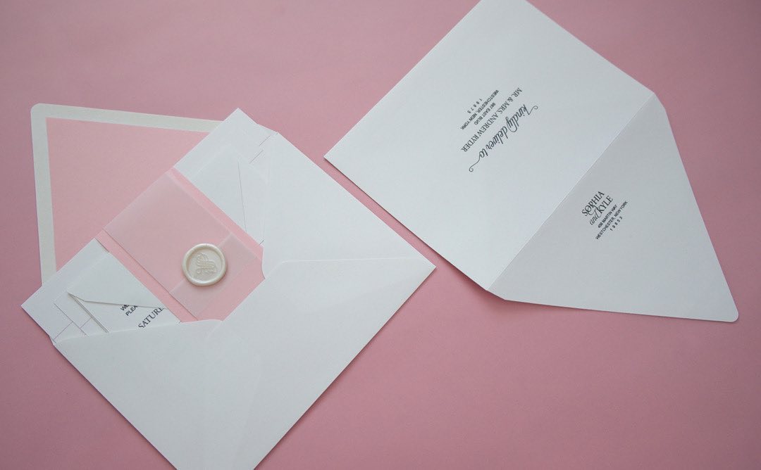 Everyone forgets about the envelopes but it's the first thing your guests are going to see. Every detail matters!
⠀⠀⠀⠀⠀⠀⠀⠀⠀
#weddingwire #weddingday #weddinginvitation #weddinginvitations #weddinginspiration #corporateinvitations #eventplanner #event #events #invitations #weddingdetails #bigday #weddinginspo #weddingdesign #invitationsuite #corporatedesign #wedding #weddingparty #bridalparty #weddingbells #weddingseason #weddingdecor #weddingdecoration #weddingstyle #weddingtable #stationary #savethedate #weddingstationary #weddingdecor #bridalshower