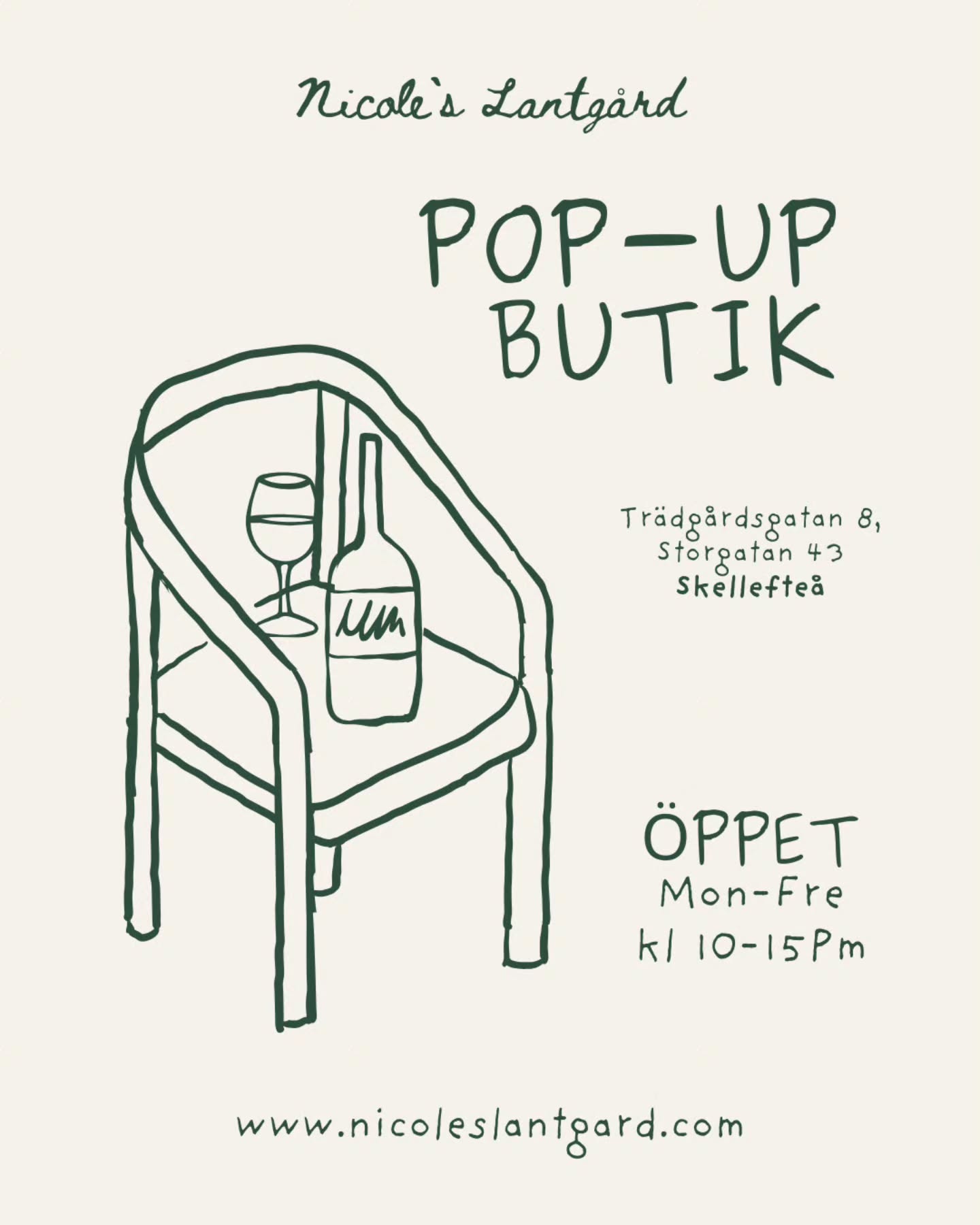 Find our Skellefteå pop-up butik at @skandiamaklarna.skelleftea 👌
Welcome to visit during opening hours
For special opening hours, please contact us😊
#Skellefteå