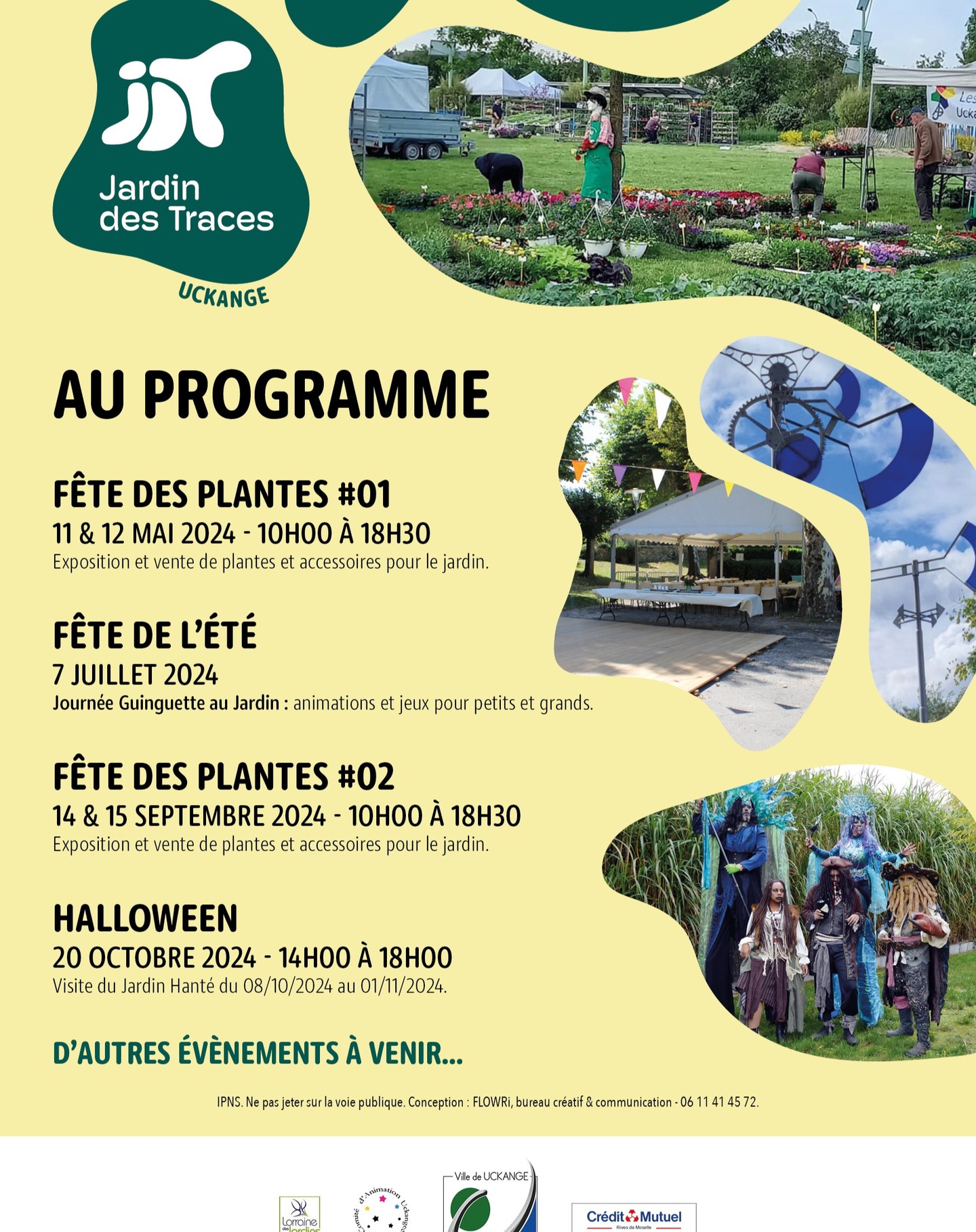 Voici quelques infos pratiques à noter dans vos agendas .A bientôt .