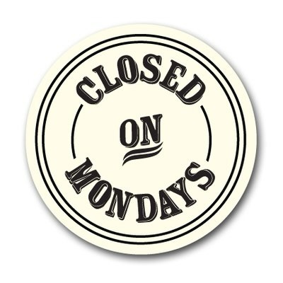 For 2026 we will be closed on Mondays to allow our team to have some well deserved rest!