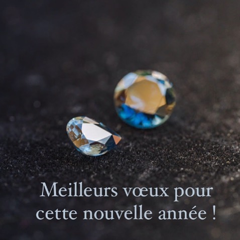 Nous vous adressons nos meilleurs vœux pour cette nouvelle année qui commence !
Nous vous remercions de votre confiance et de votre fidélité tout au long de 2022 qui fut une année intense et très encourageante pour nous, grâce à vous !
Que 2023 soit à son tour pleine de créativité, de rencontre et de beauté !
Bien à vous,
Yanna et Mickaël
Atelier @gemglaz