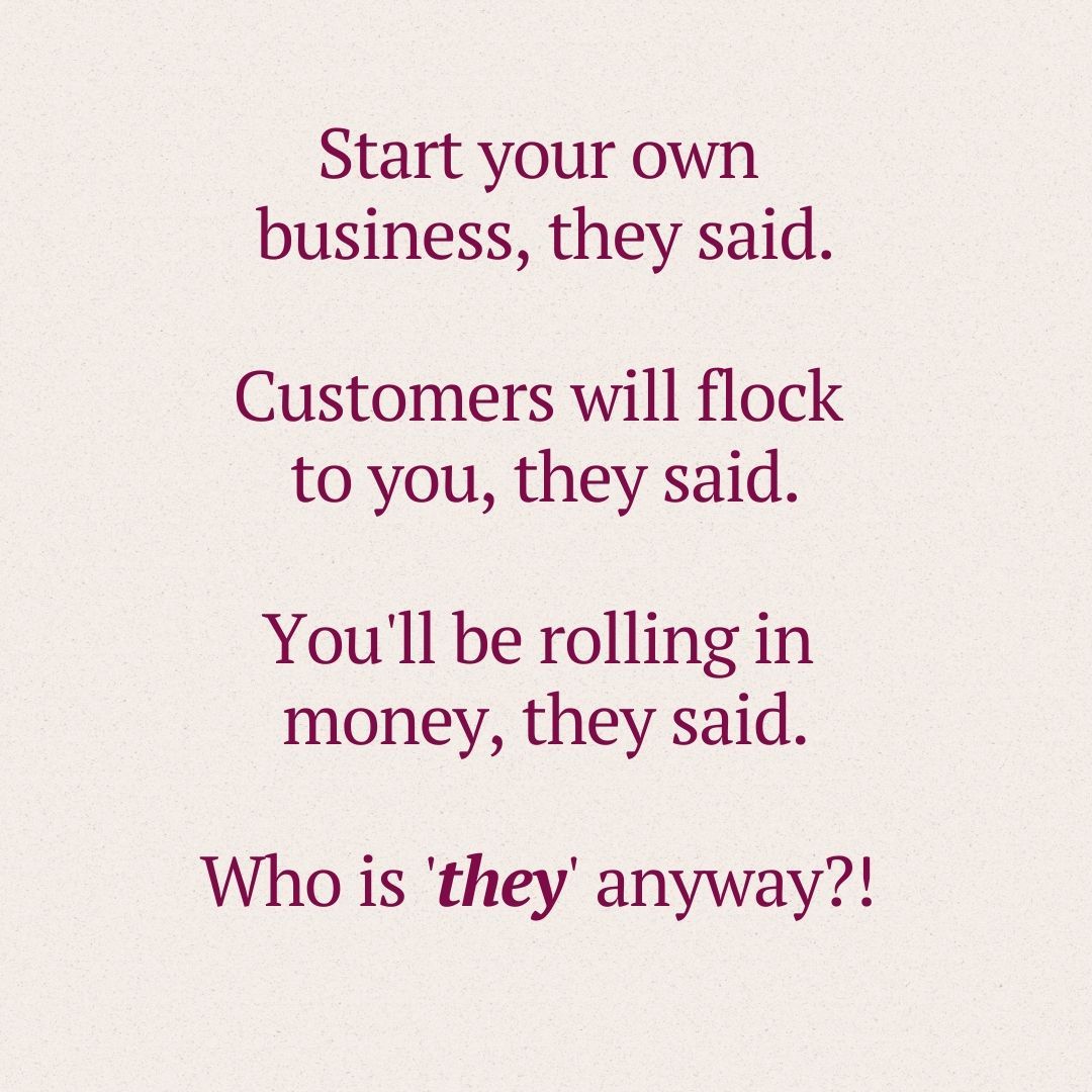 They said start your own business, and success would come easy. They said customers would line up and money would flow. Uhm...who is 'they' anyway?! 😅
We get it – being a solopreneur is both challenging and rewarding. That's why the Solopreneur Think Tank Workshop on June 26th is essential.
We’ll help you navigate the hurdles and transform your business in just one day! 🚀
🌟 Why Attend?
•Craft a solid Q3 strategy (no more guesswork!)
•Receive expert advice & personalized feedback (no more endless Googling!)
•Connect with fellow solopreneurs (find your support system!)
•Engage in comprehensive planning sessions (we’re serious about success!)
•Walk away with a complete Q3 action plan (yes, really!)
Time is running out, and spots are filling fast. Don’t miss out! Comment "Think Tank" or click the link in our bio to secure your spot now and turn those solopreneur dreams into reality. Let’s make it happen! 💪
#BusinessGrowth #FemaleEntrepreneurs #Solopreneurs #Entrepreneurship #BusinessPlanning #Q3Strategy #southernontario #southernontariosmallbiz