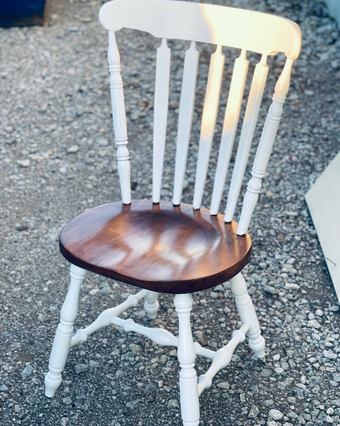 Sunset pic 🌅 🪑 #freshair #productivity #furnituremakeover