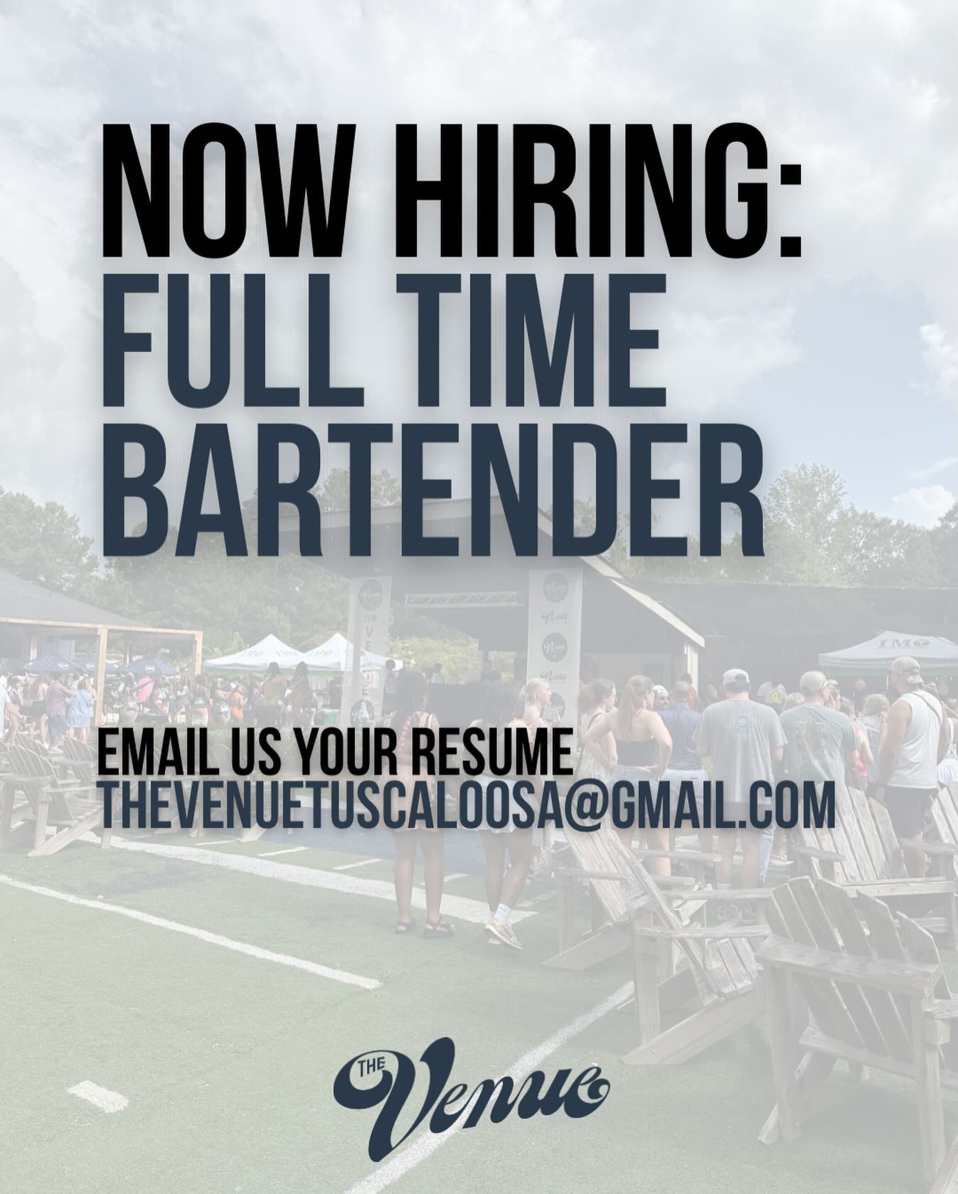 🍸 WE’RE HIRING! 🍸
Finny’s Pub at The Venue is looking for a full-time bartender to join our crew!
📩 Apply in person at The Venue or send us a message to get started!