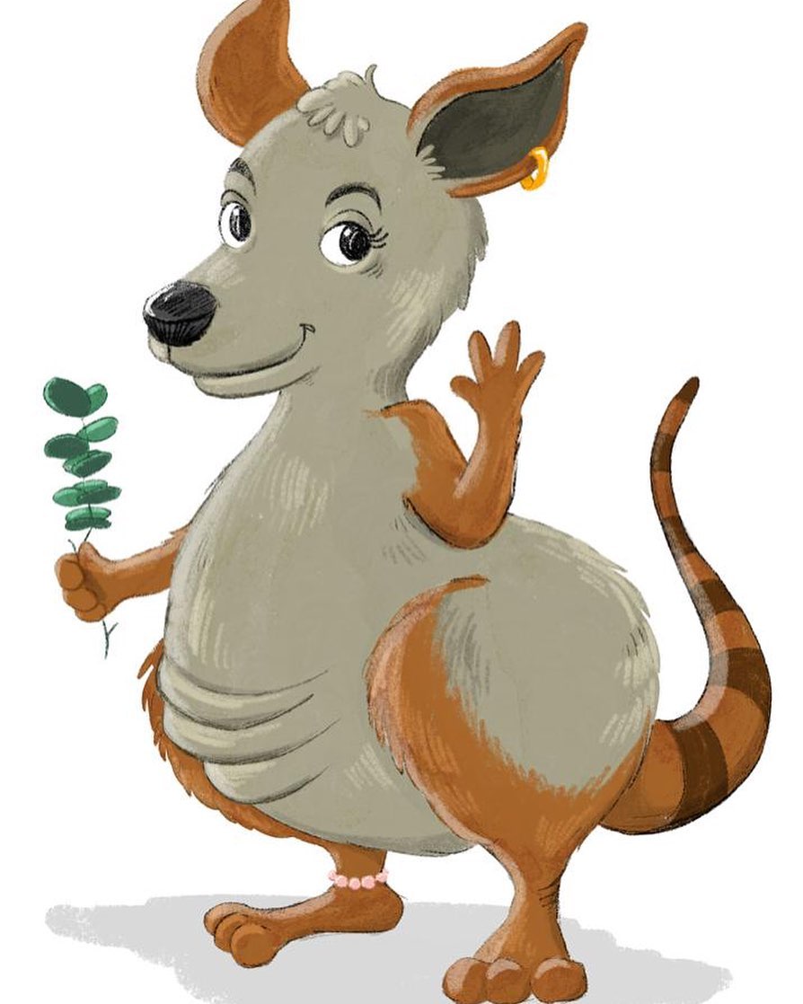 Ein weiterer Charakter für unser Buch ist fertig. Darf ich vorstellen? Das ist Ella! Wenn ihr sie kennen lernen wollt, dann unterstützt doch unser Projekt auf www.startnext.com/gelbfuss.