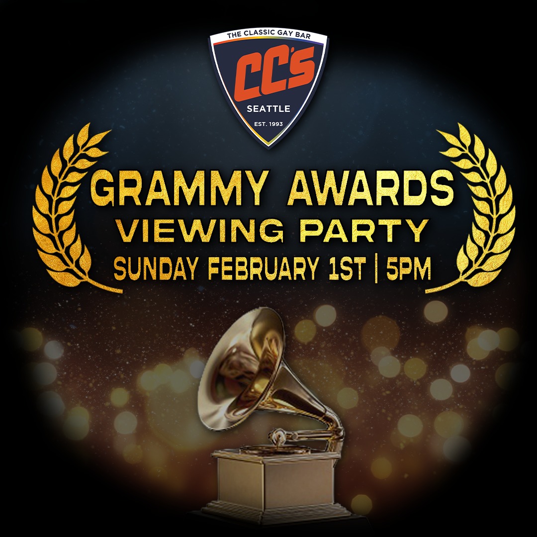 CC's will be showing the Grammy Awards.
30 TVs & 2 100" projection screens