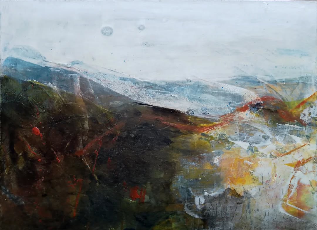 More in the Land and Light series....
#landjourney #acrylicart #acryliclandscape #welshartists