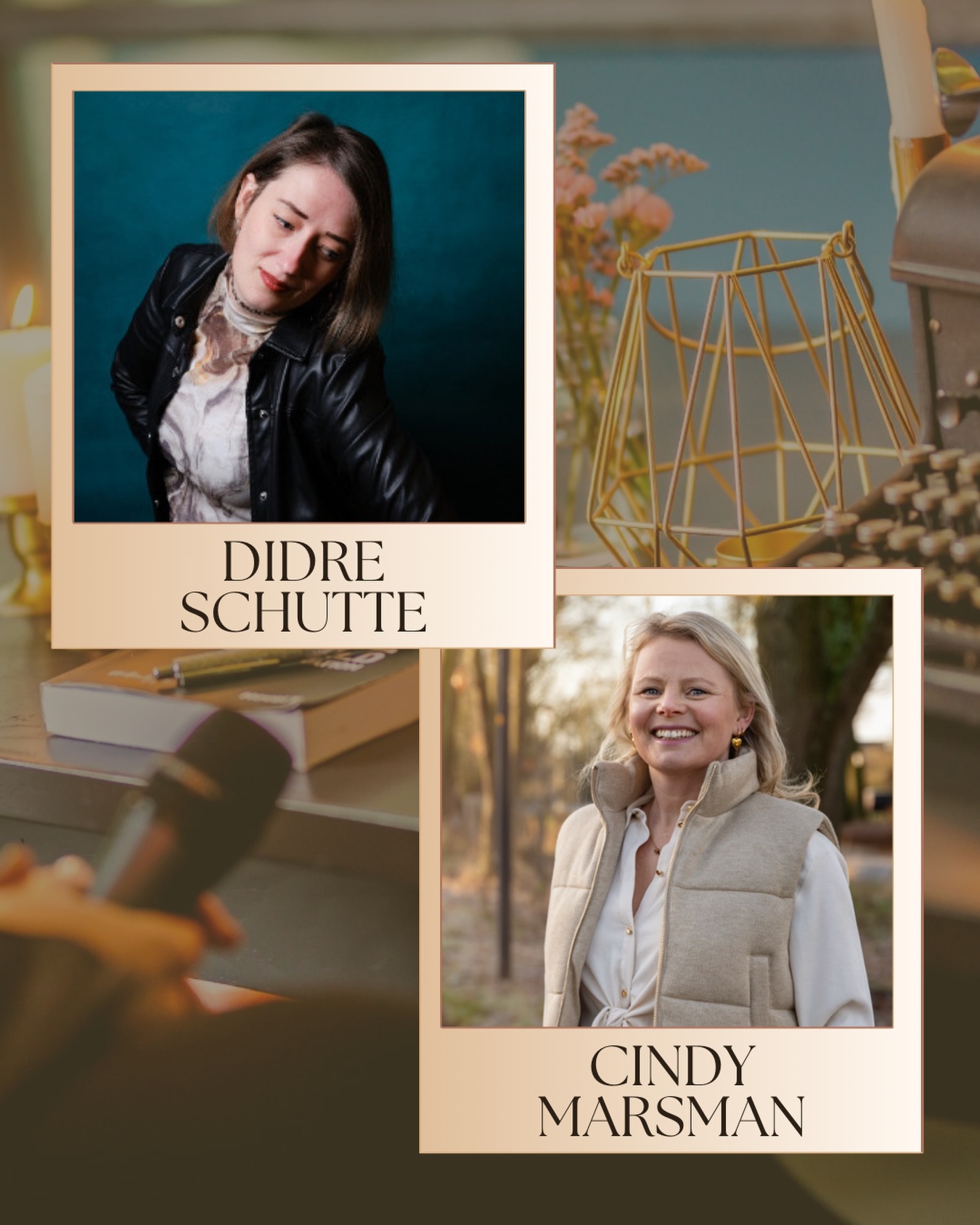 Is poëzie politiek? Is politiek poëtisch? In aanloop naar de gemeenteraadsverkiezingen gaan we erachter komen met twee kandidaatsraadsleden… 🗳️
✨ @beautiful_and_beast en @cindyvoortman ✨
Didre Schutte
Kunstenaar, creatief projectmanager en facilerende kracht in de culturele sector. Didre houd zich o.a. als cultuurmakelaar in Oldenzaal en bij het @stimuleringsfonds Creatieve Industrie bezig met een gezonde culture sector. Haar inzichten in creatieve ecosystemen en wat de wisselwerking is tussen cultuur, ruimtelijke ontwikkeling, onderwijs, innovatie en talentbehoud biedt ze ook aan als kandidaat raadslid voor @groenlinkspvda_enschede .
Cindy Marsman
Ondernemend, verbindend en altijd bezig met vernieuwing. Cindy Marsman (marketing, ecosystemen) gaat voor een raadszetel vanuit de @enschedesevvd. Op basis van haar achtergrond en ervaring (8 jaar Novel-T en 10 jaar gemeente Enschede) zet ze zich in om onze stad naar een volgende fase in te luiden: Enschede als hoofdstad van Oost Nederland. Volgens haar hebben we alles in huis om die magneet te zijn voor talent, bedrijven en bezoekers en moeten we dat in goede samenwerking met elkaar nog sterker maken.
Samen gaan we in debat over kunst en cultuur in Enschede en ontdekken we de samenhang tussen poëzie en politiek.
🎭 Avond van de Stadsdichter
📆 6 februari 2026
🕰️ 19:30 inloop, 20:00 start
📍 Vestzaktheater, Walstraat 35, Enschede
🎟️ €7,50
☕ Incl. 1 drankje
De avond wordt mogelijk gemaakt door de SLME en @gemeente_enschede in samenwerking met @biebenschedehaaksbergen.