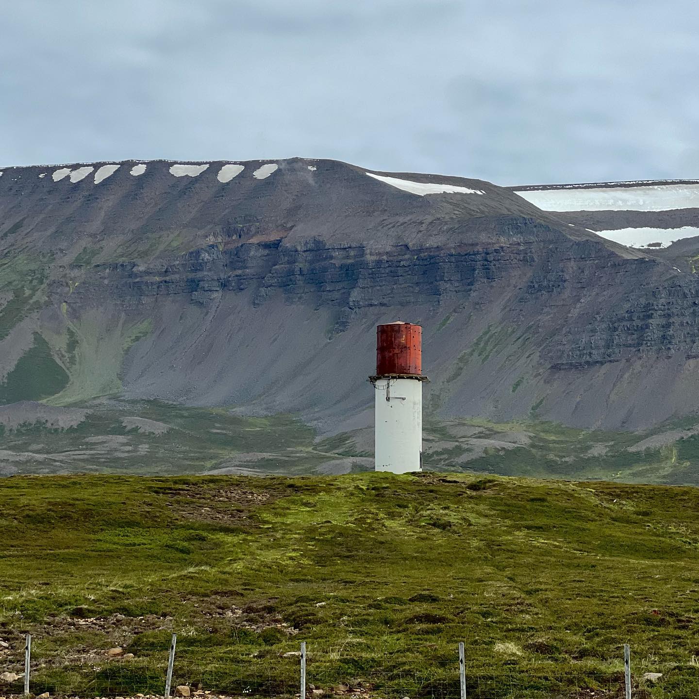 The old Hofsós watertower - such a special landmark.