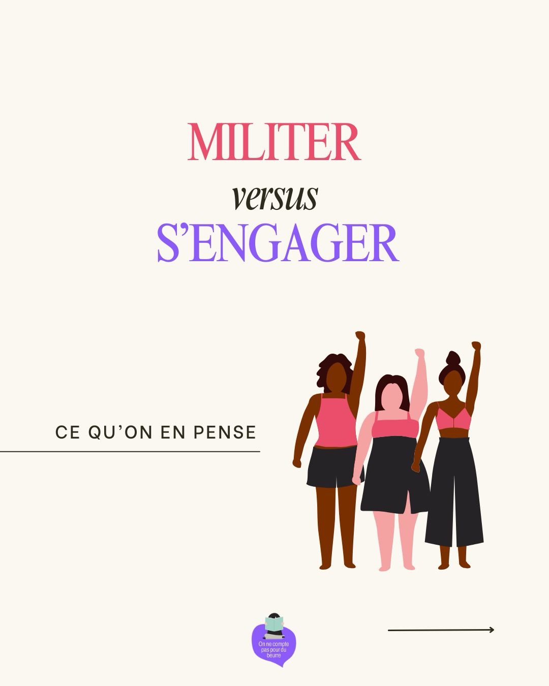 Et vous, êtes-vous une personne militante ou engagée ? 🌈🙃
#onnecomptepaspourdubeurre #jemengage #jemilite #jecrée #artengagé #artmilitant #lartestpolitique #litteraturejeunesseengagee