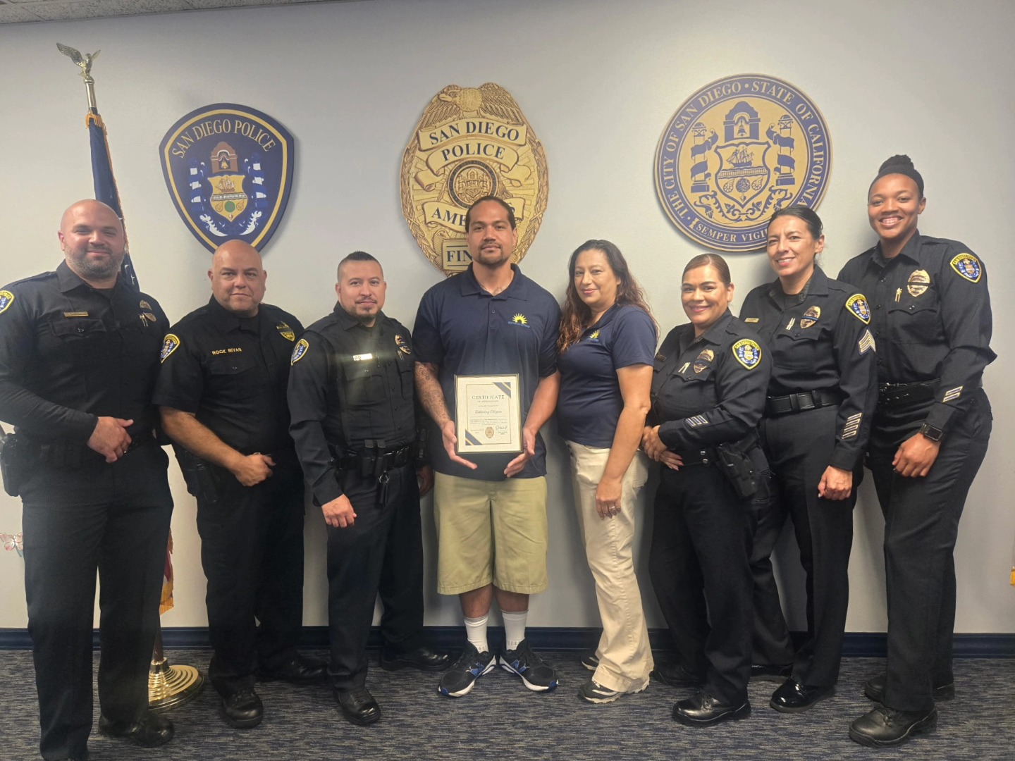 Thank you SDPD! We appreciate being partners with us!!!