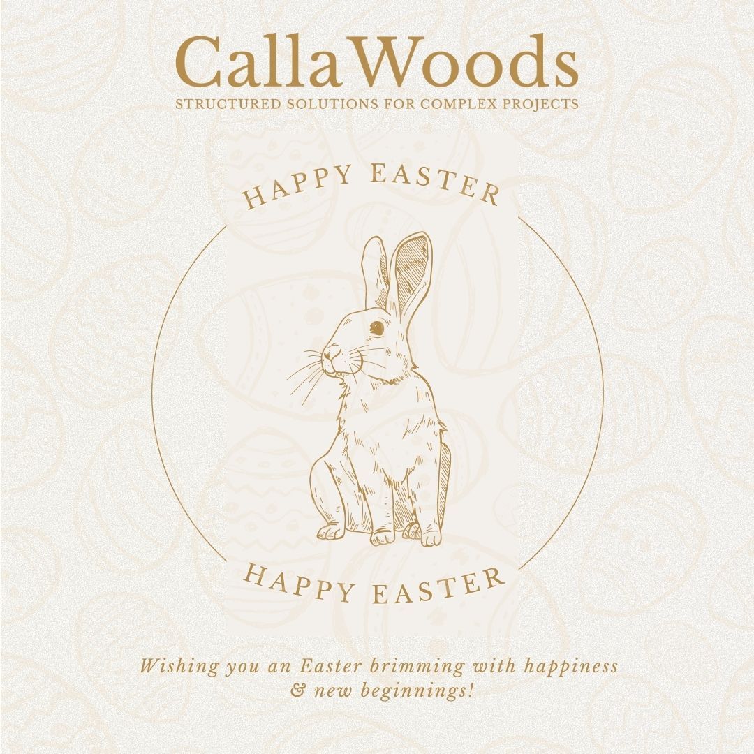 May the joy of Easter fill your heart with peace, love, and infinite possibilities.
Calla Woods – Structured Solutions for Complex Projects.
#easter #2024 #projectmanagement #construction #quantitysurveying #hongkong #callawoods