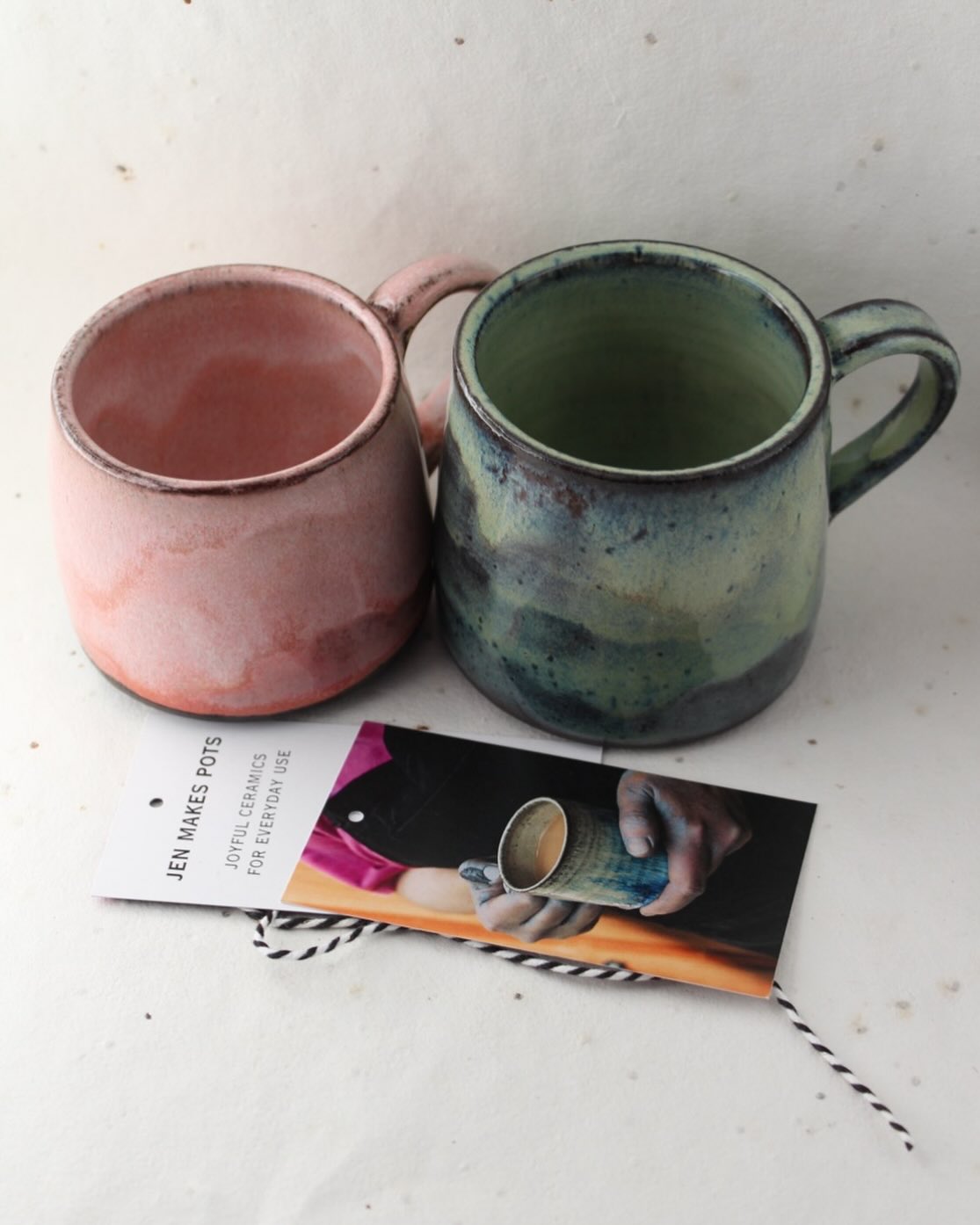 After a sell out December, I’ll be heading to the @independentdesigncollective this week with a restock of these dreamy mugs. Check out their website or pop in to have a browse #independentdesigncollective #jenmakespots #bristolindependents