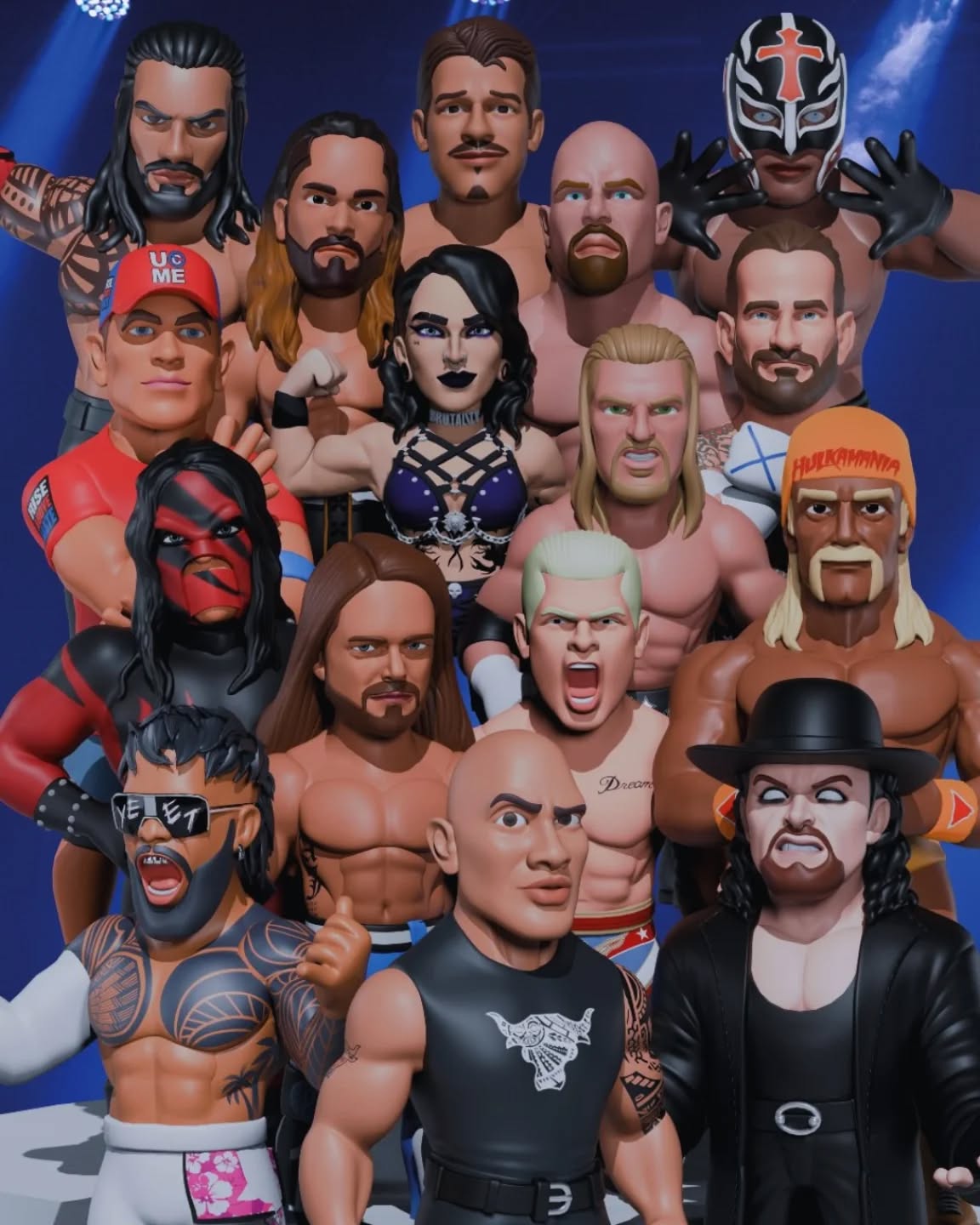 Place au spectacle 🔥
Les personnages WWE font vibrer l'univers Minix avec leurs poses emblématiques et leur charisme légendaire !
Une collection pleine d'énergie 💪🏻
Quel catcheur est ton favori ? 👀
Dis le nous en commentaire 👇
#weareminix #minixfigurines #wwe