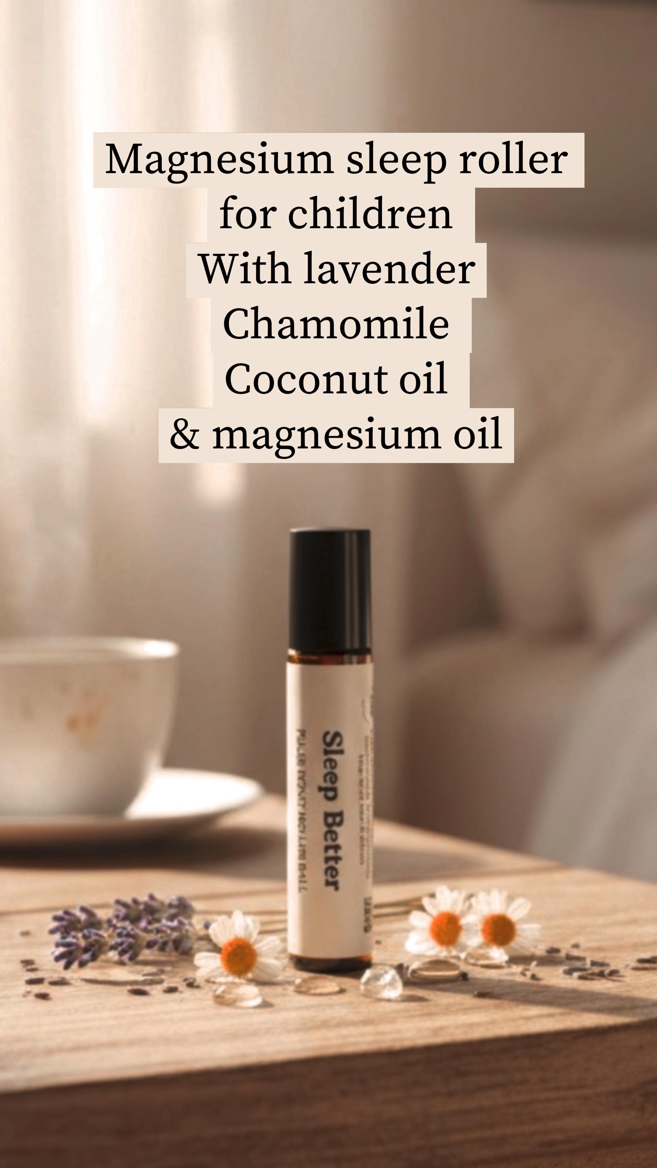 Magnesium sleep roller for children!
Simply roll on their feet and temples for a full sleep support
Magnesium, lavender, chamomile and coconut oil
A perfect combination £5 from our website in bio
Happy sleeping 💤