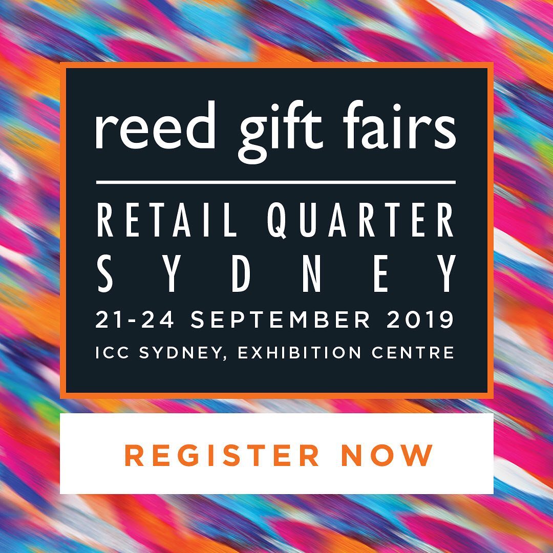 Less then 1 week to go. Make sure to visit us at stand A144 for new arrivals and exciting specials #reedgiftfairs #retailquartersydney