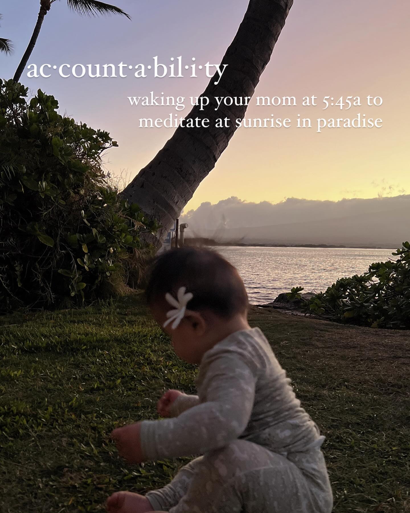 Thanks to my girl, my practice is still going strong.
Who holds you accountable? Are you looking for someone to hold you accountable? Someone to help you get on track for something? A healthy habit, exercise, reading a book, taking a breath, pausing for gratitude? I'm here for you! Let's be accountability partners!
My accountability partner has helped me through PPD. With her I share a daily gratitude list, meditation check in, and reminders through the day to be present. (Some tools in my toolkit to stay present, grounded and deal with stress.) Do we always share reminders about being present? No. Do we sometimes forget and send gratitude lists of 3 days or more? Yes. Do we forget to meditate sometimes? Yes. However, I've been more consistent with my practices (yes. With two under two ๐ซ ) now more than ever sharing accountability and building a relationship with someone who cares about me and wants me to succeed.
I want you to succeed too! Reach out or send me a DM if you need someone to connect with ๐ค