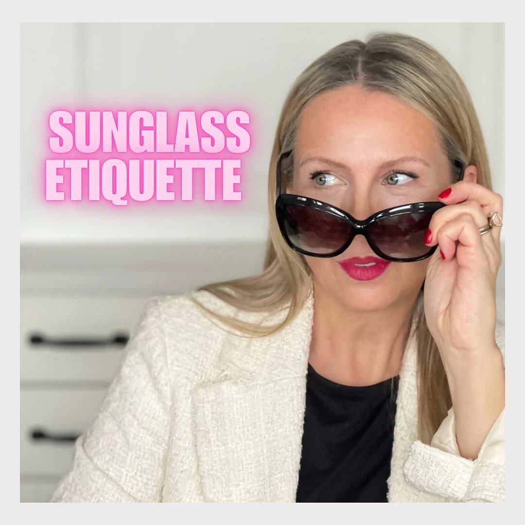 Sunglass etiquette 🕶️✨
My 3 tips below ⬇️
1️⃣ When meeting somebody outside, remove your sunglasses to greet them, and make eye contact 😎
2️⃣ If you’re heading indoors, make sure you remove your sunglasses before walking inside ✨
3️⃣ If you’re dining indoors, make sure to put your sunglasses away (not on the table!!) If you’re outdoors, continue to wear your sunnies (if needed) after your initial greeting - or put them away (not on the table 😉)
➡️ If you have a medical condition that requires you to wear sunglasses indoors or all the time - always follow your doctors orders ✅
#sunglasses #sunnies #sunglassetiquette #diningmanners #diningtips #lifelessons #shades #diningetiquette #tablemanners #etiqueta #mindyourmanners #iwearmysunglassesatnight #etiquettecoach #softskillstraining #personaldevelopmentcoach #etiquettecoaching #etiquetteexpertsofinstagram #etiquetteexpert #sunshinyday #fyp #fyppage