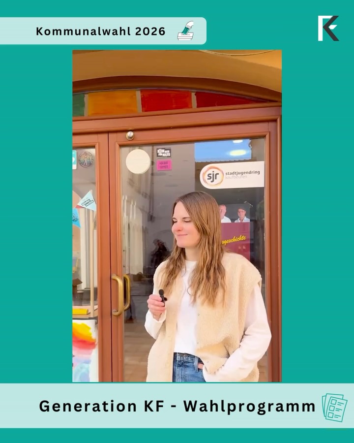 Und damit ist alles gesagt ❤️💛🧡💚💙🖤🩶🤍🤎
#generationkf #generationkfwahlprogramm #generationkfwahlkampf #generationkfkommunal2026 #kaufbeuren
