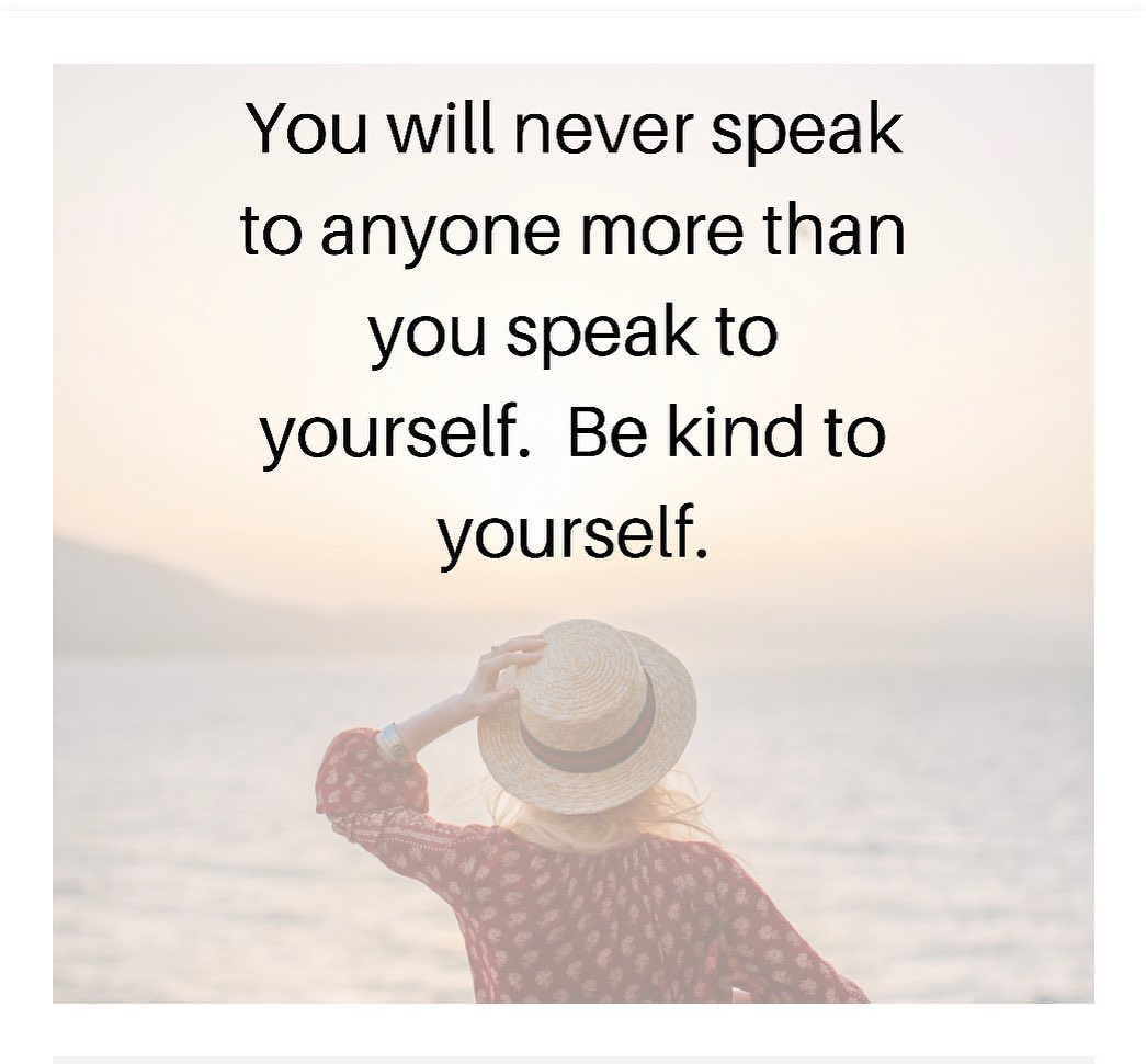 Each of us tells ourselves a story about life all the time. Generally speaking, that story can sometimes be rather negative. Sometimes we may feel we have failed ourselves and our efforts don’t matter. Once you think this way you start feeling and acting this way. Your thoughts become your moods and behaviors.
These thoughts of “I’m not enough”, "I can’t do it” or “I don’t think I’ll ever” takes away permission from yourself and prevents you from living your life purpose. Try rejecting those thoughts and replacing them with thoughts that do serve you.
It’s time to take charge of what you think and not let your inner critical self talk influence the way you live. Your thoughts are powerful, focus on the things you like about yourself and feed your brain with positive thoughts and this will slowly build confidence over time. ❤️