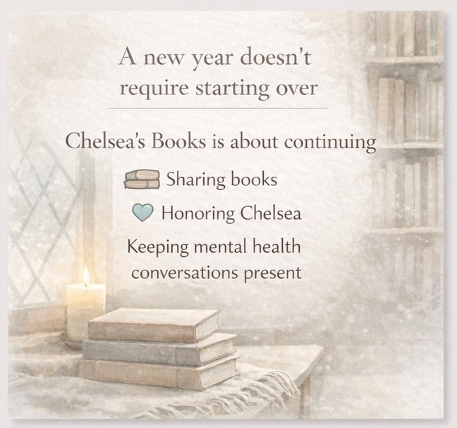 When January feels heavy, sharing a story can add something lighter.
If you would like to participate, visit ChelseasBooks.org, request a label, place the label inside a book you’d like to share.
Leave the book where it can be found.
A Little Free Library
A café
With a friend
Log the book and where you placed it so we can see where her stories travel.
You never know who might find a shared book or what it could mean to them. 💙
#chelseasbooksorg #bookjourneyforchelsea #mentalhealthawareness #bookstagram #freelittlelibrary