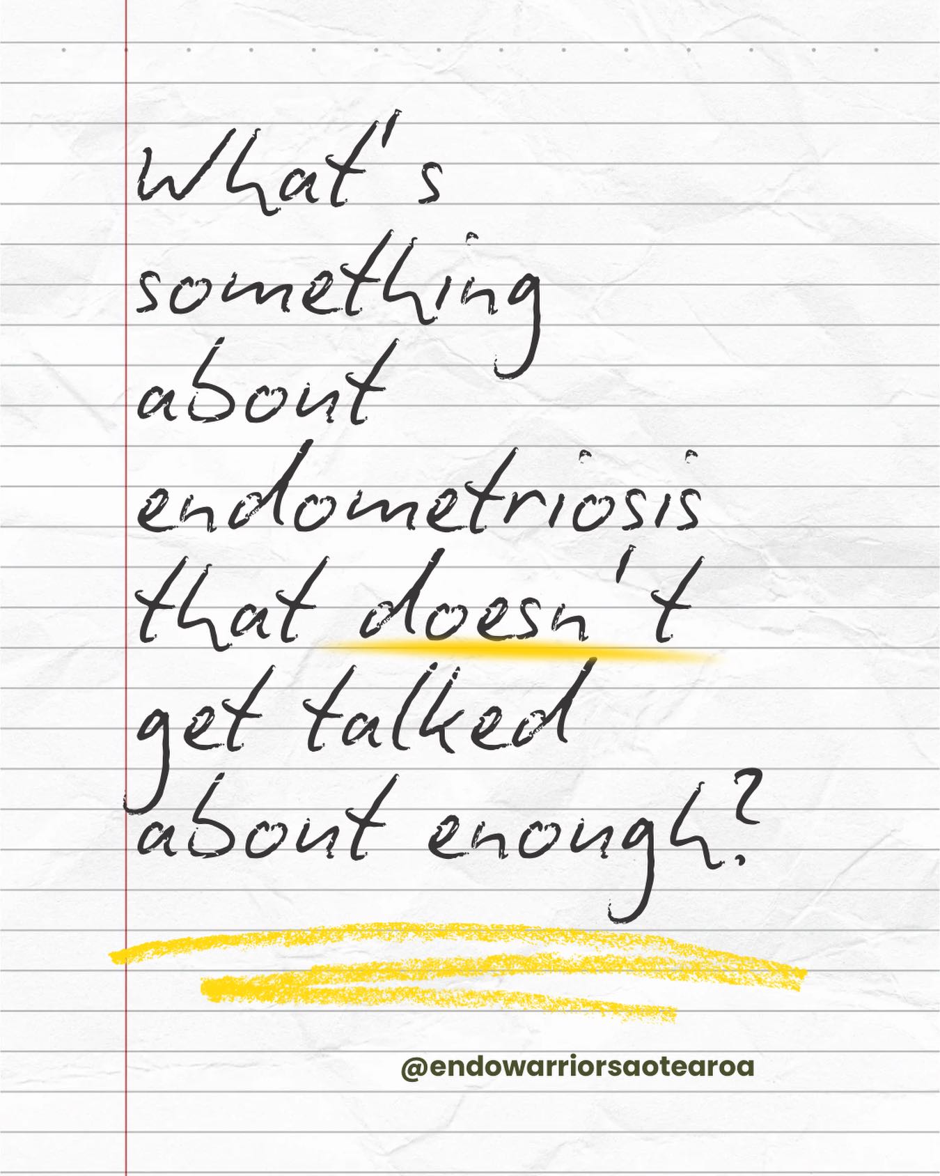 We want to hear from you.
The symptoms people dismiss. The impacts no one sees. The parts of living with endo that get minimised or ignored.
Drop your thoughts or symptoms in the comments below. If you see a comment that resonates with you, give it a like so we can see how many people experience the same symptoms.
Letâs keep the conversation going and make the unseen unignorable.
#endometriosis #endometriosisawarenes #endowarriorsaotearoa #wholebodyhealth #endowarrior
