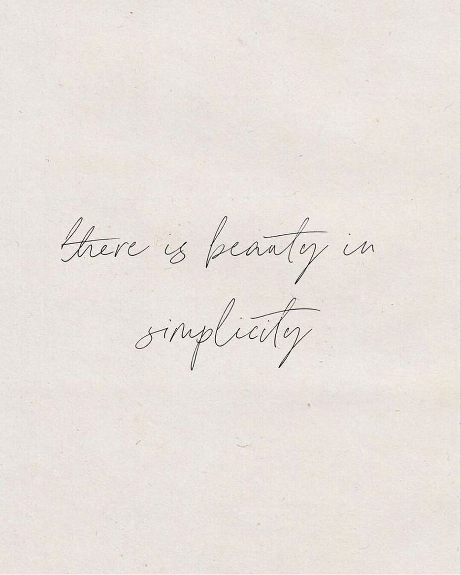 Enough said 🤍 Happy Tuesday.