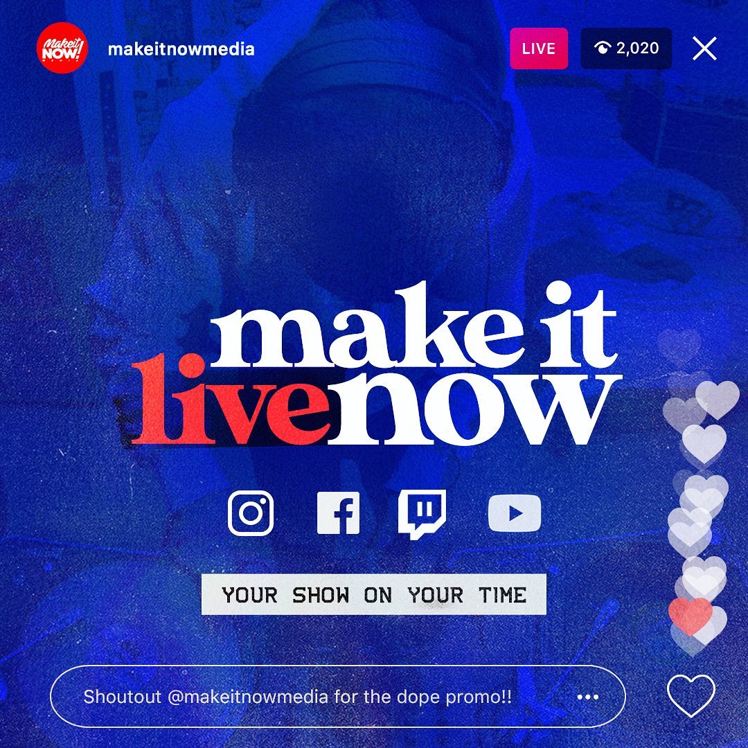 It’s been pretty cool to see the rise of live streaming these last few days. Whether it’s DJs, musicians, artist, comedians, or just anyone trying to pass the time....we’re here to help you get the word out. 15% Discount still applied the rest of the month! Let us #makeItNOW ❗️ #Design #GraphicDesign #ContentKings #SocialMedia #Marketing #Instant #AnimatedFlyers #VisualContent #AnimatedFlyers #VideoFlyers #ContentCreation #DJlife #RealDJing #MNM