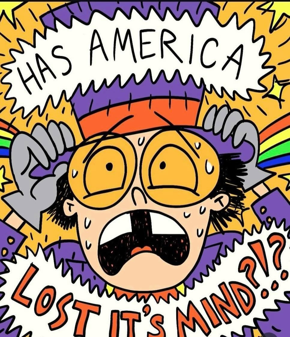 @christykaracas creator of #superjail has come out with a comic strip about the latest skurge #abolishice is the name of the game and we agree. While the comic is hilarious and I wanna see how far it goes I wish for everyone to fight for the right to be treated humanely. Which is apparently difficult to a small group characters with a fleeting illusion of power. These are very trying times. I’m not sure on many things but I’m sure that what ICE is doing is wrong. #icesucks #adultswim #superjail