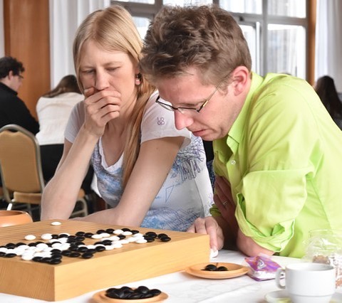 Klára Žaloudková and Jan Hora are Czech Pair Go champions 2020! 🎉 #gogame #pairgo #championship