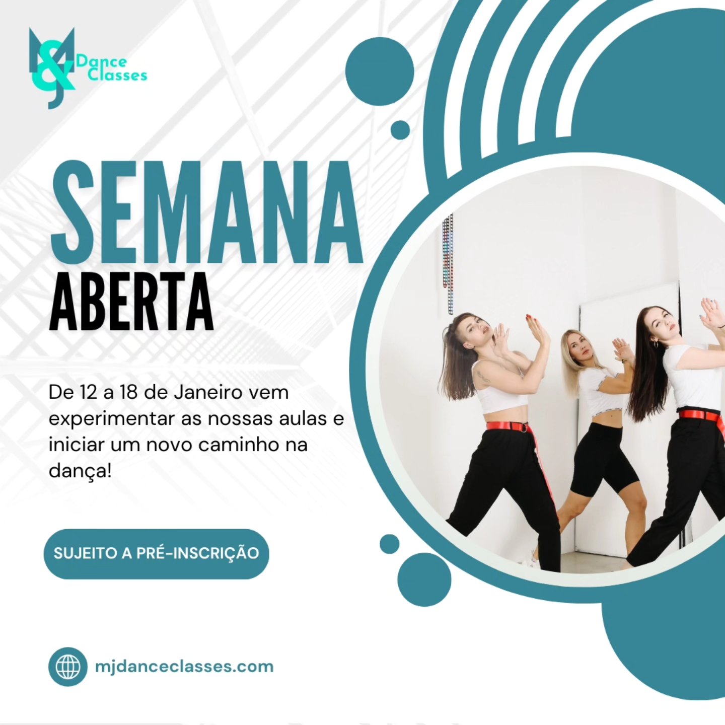 🌟 SEMANA ABERTA 🌟
Queres começar o ano em grande e com dança? Temos as ideias prefeitas para ti! Para além das nossas aulas temos a nova modalidade de Comercial KIDS!
Marca já a tua aula experimental e começa 2025 com dança!
#dance #ballet #balletkids #saomamedeinfesta #dança#aulasdança #kpop #contemporaneo #comercial