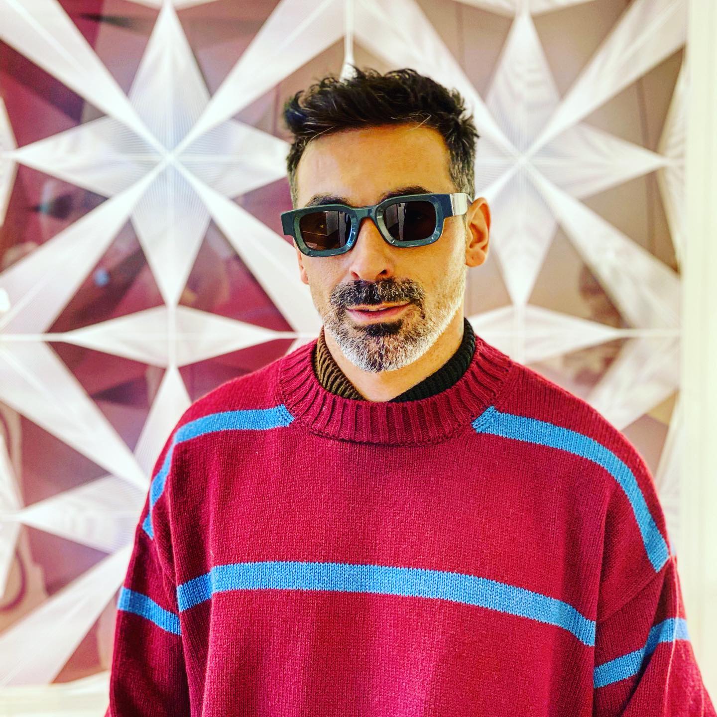 La jolie collab @thierrylasry X @rhude ne pouvait se retrouver sur un aussi bel ambassadeur que sur @pocho22lavezzi #argentina #psg @psg #football #levallois #levalloisperret