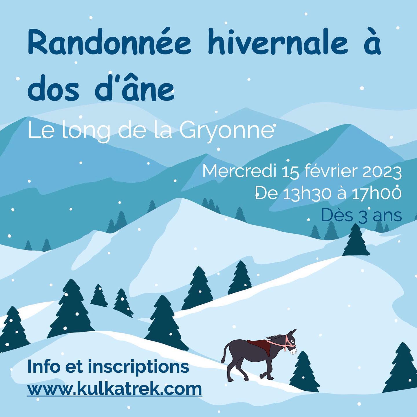 Inscription jusqu’au 12 février ! 🐴🥾❄️☀️
#biomemey #ânes #randoâne #accompagnatriceenmontagne #kulkatrek