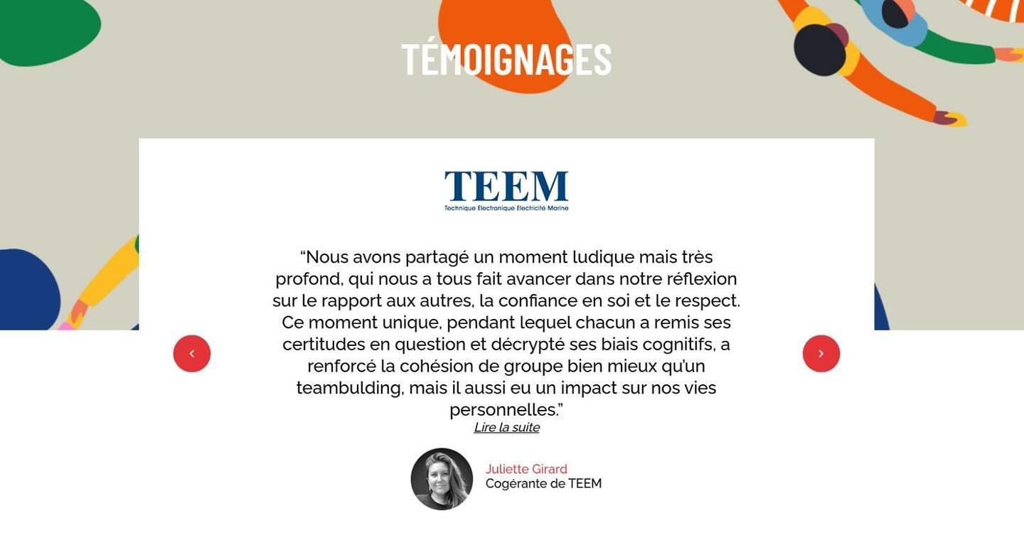 Il y a un an, nous avons participé avec la Team Pordic, à un atelier un peu « spécial ».
Le Cercle des Inclusifs nous a été proposé par le @cmbretagne et le groupe @creditmutuelarkea . Nous avons accepté de participer sans savoir trop ou on allait… et ça s’est révélé être un moment très fort et très vrai.
Nous avons partagé avec notre équipe, des sujets beaucoup plus intimes et plus profonds que d’habitude. Nous nous sommes rendu compte de beaucoup de chose, et cela à permit de fédérer différemment notre team TEEM.🤝
Merci encore à Sophie et son équipe, merci à Arkea pour son investissement auprès de ses clients et merci à notre équipe d’avoir joué le jeu, nous sommes chanceux ✨
Pour en savoir plus, lien de l'article dans notre bio.